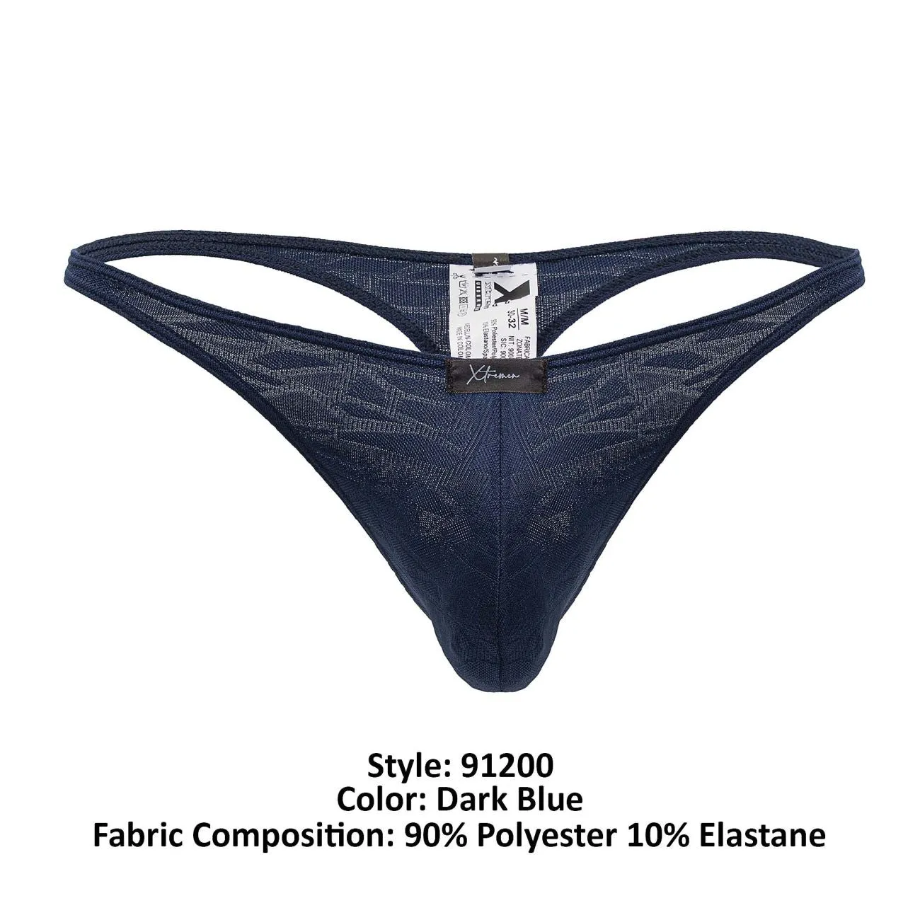 Clothing_Xtremen_Underwear Jacquard Thongs