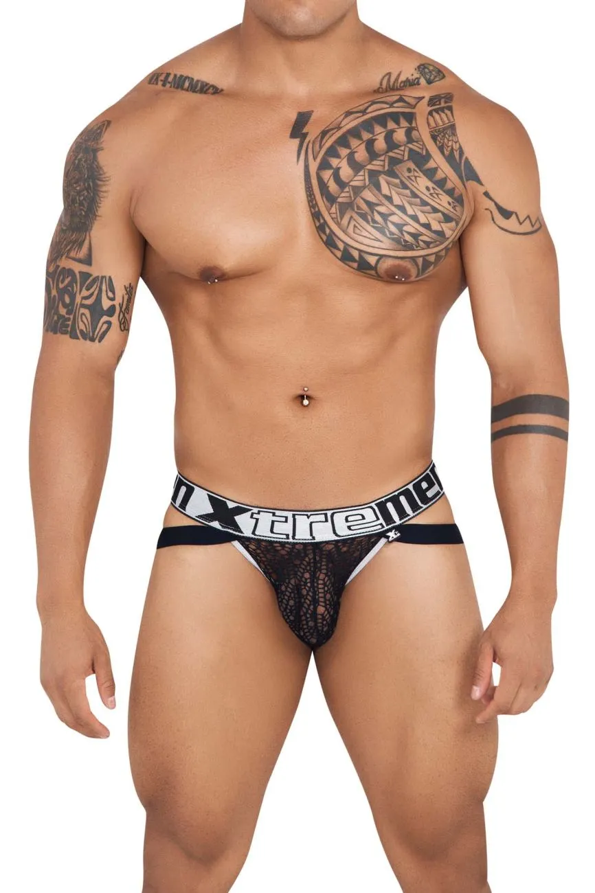 Clothing_Xtremen_Underwear Lace Jockstrap