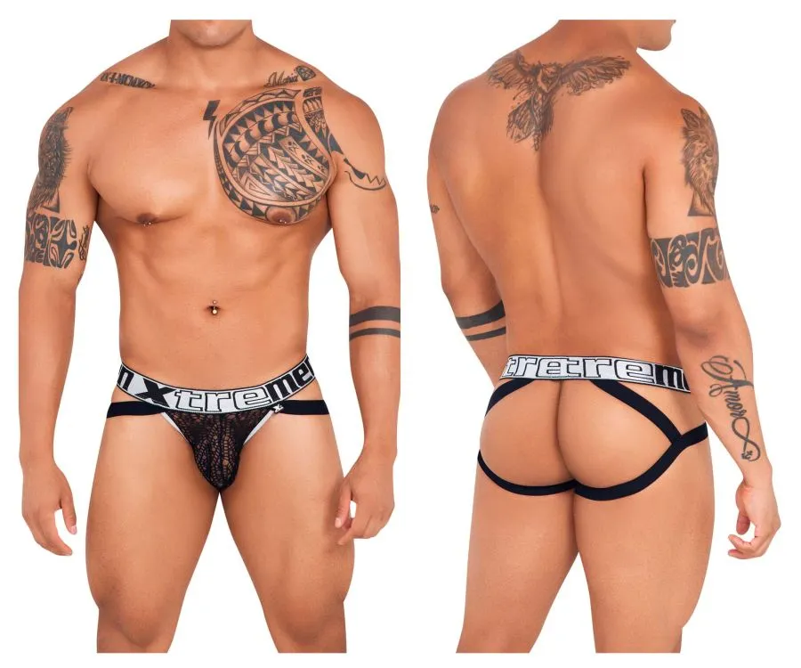 Clothing_Xtremen_Underwear Lace Jockstrap