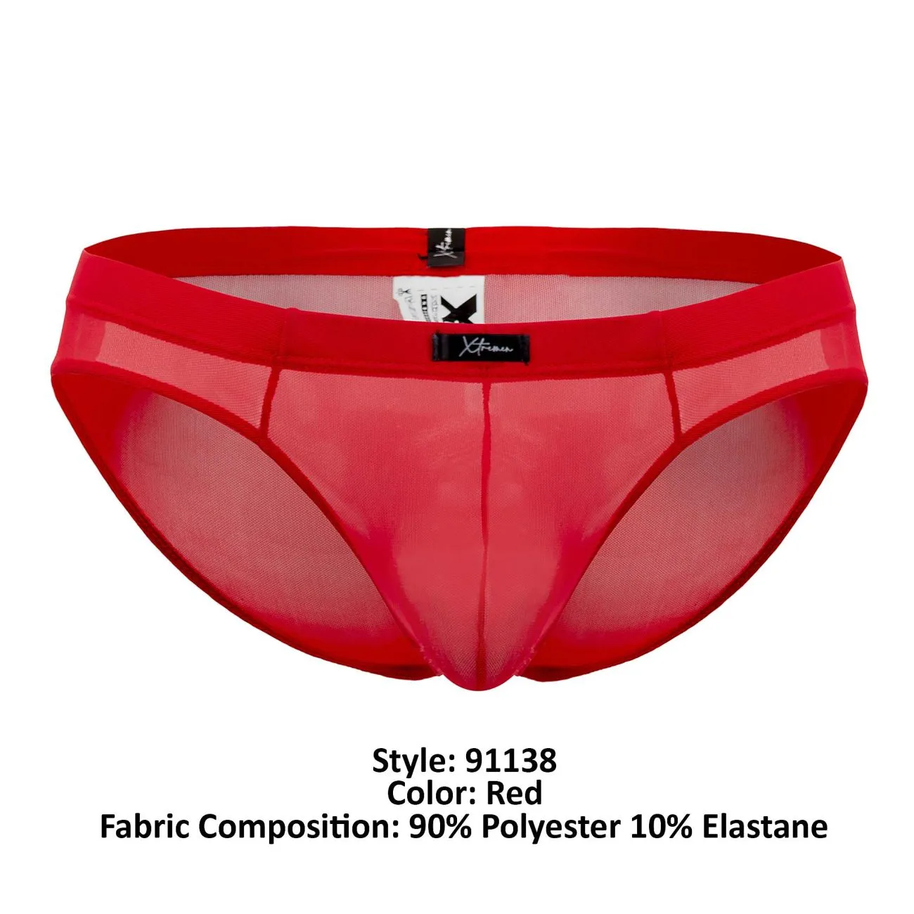 Clothing_Xtremen_Underwear Mesh Briefs