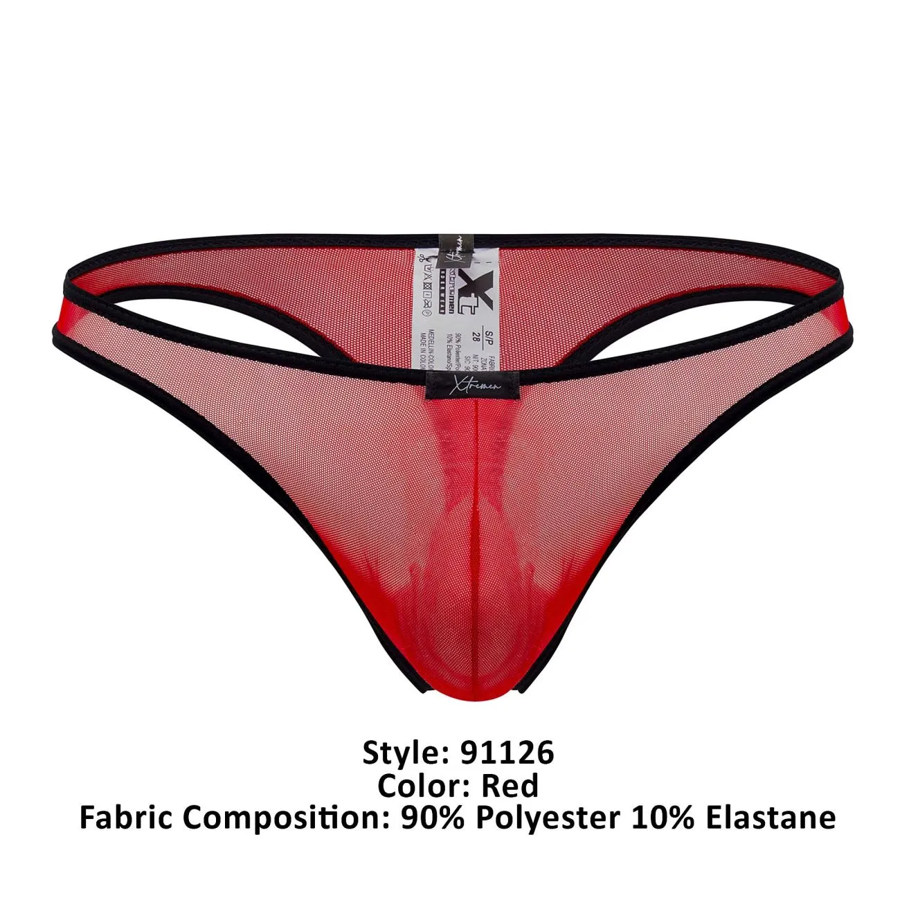 Clothing_Xtremen_Underwear Mesh Thongs