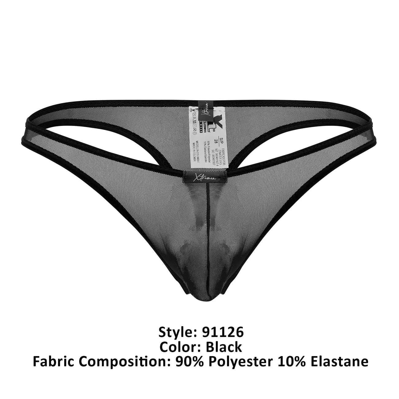 Clothing_Xtremen_Underwear Mesh Thongs