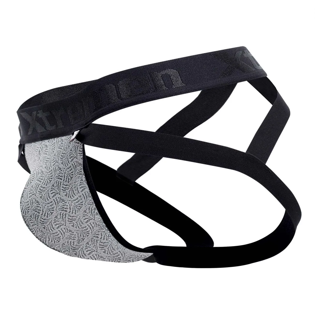 Clothing_Xtremen_Underwear Microfiber Jacquard Jockstrap