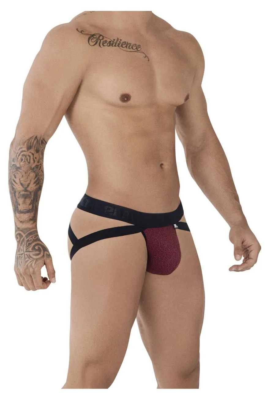 Clothing_Xtremen_Underwear Microfiber Jacquard Jockstrap