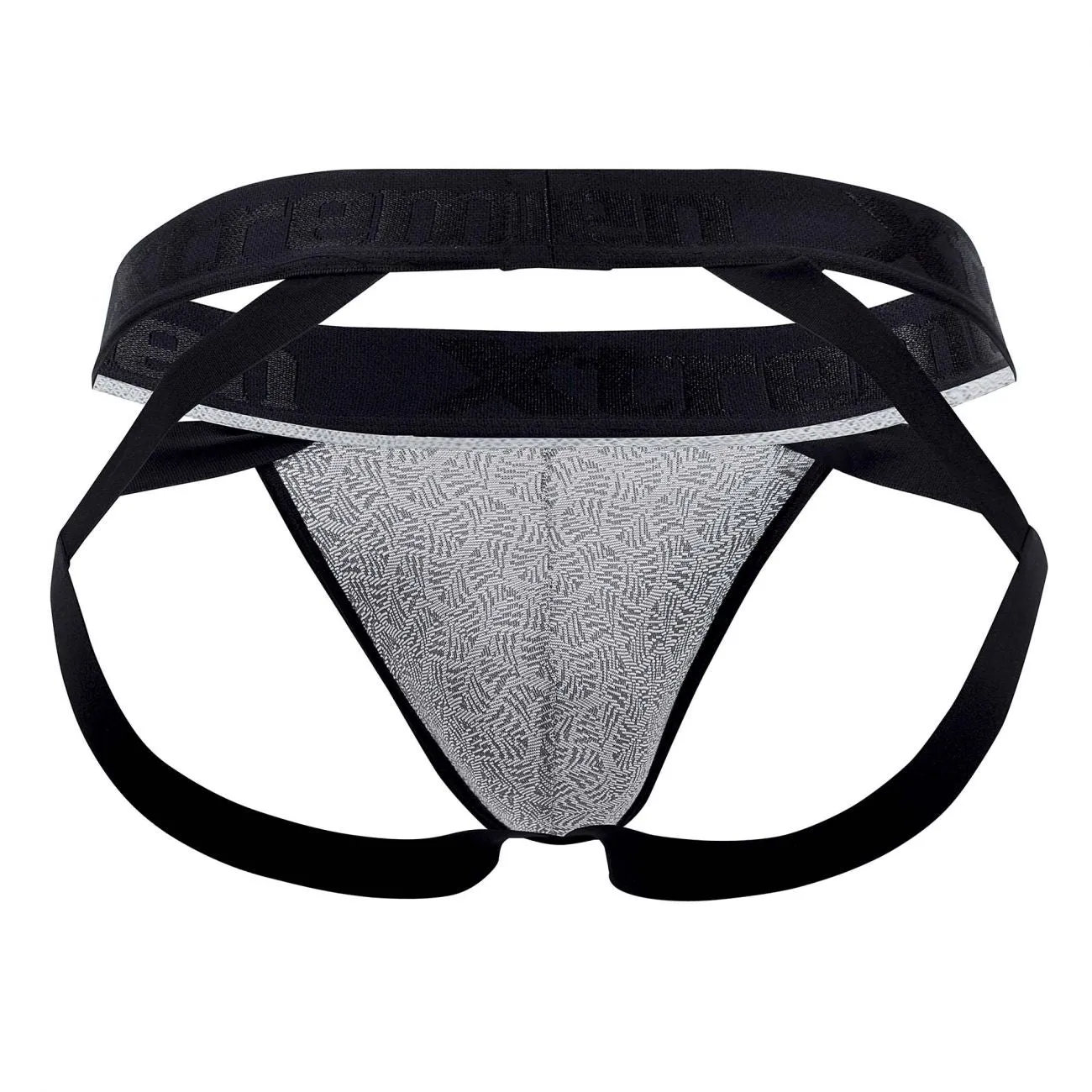 Clothing_Xtremen_Underwear Microfiber Jacquard Jockstrap