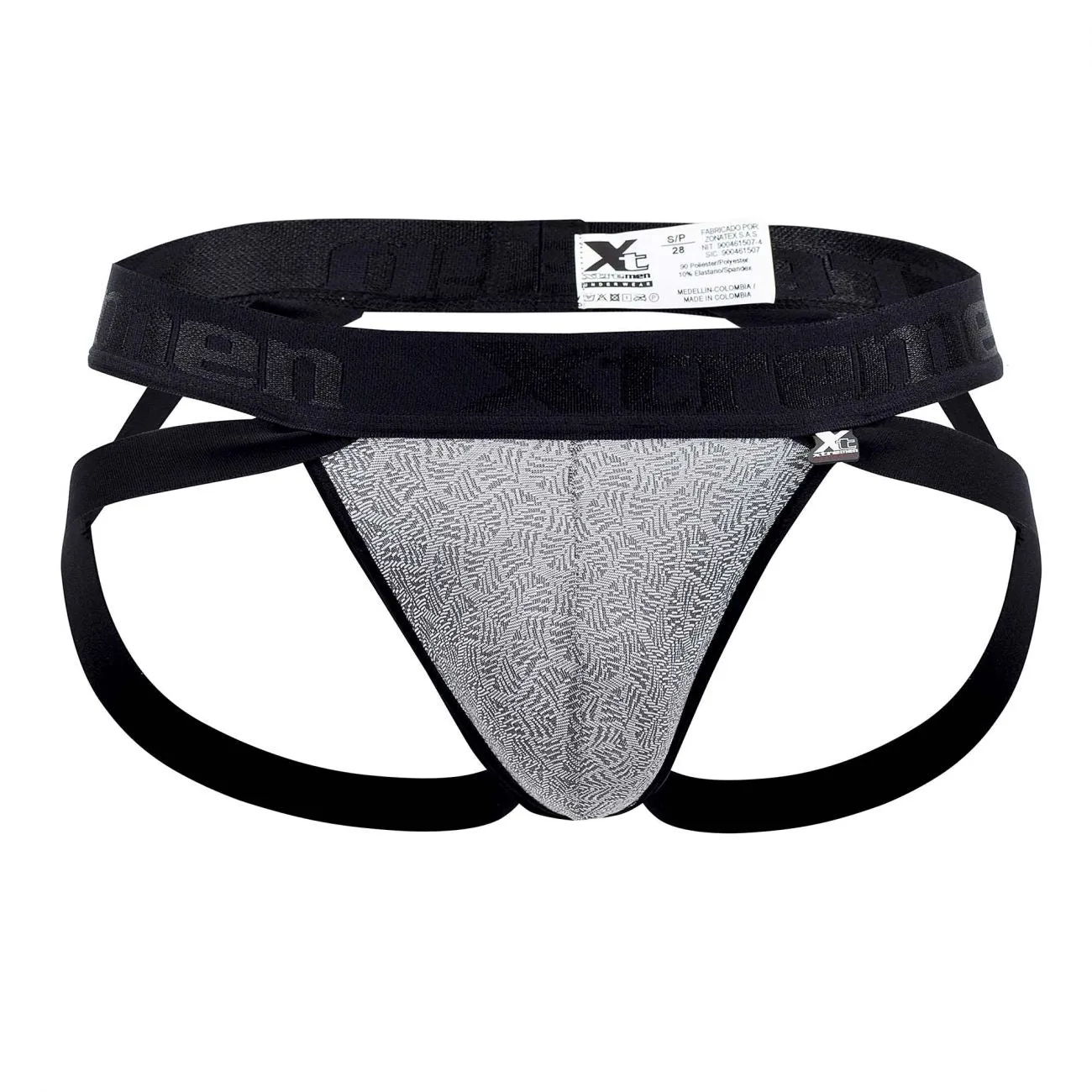 Clothing_Xtremen_Underwear Microfiber Jacquard Jockstrap