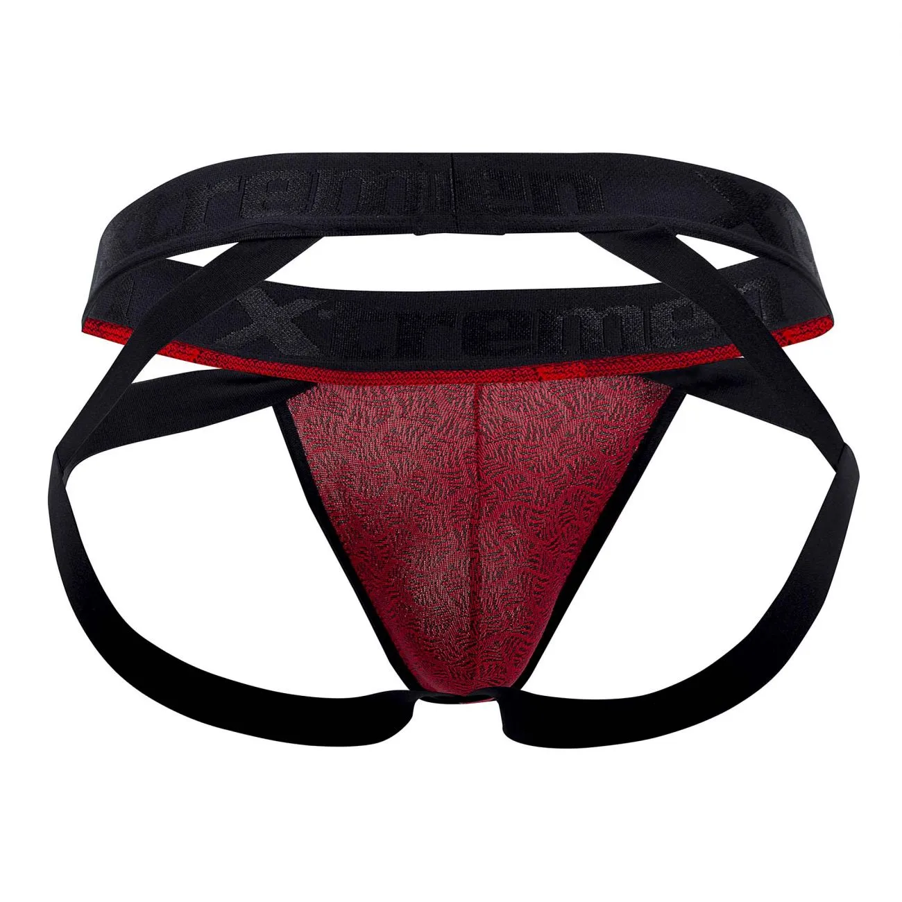 Clothing_Xtremen_Underwear Microfiber Jacquard Jockstrap