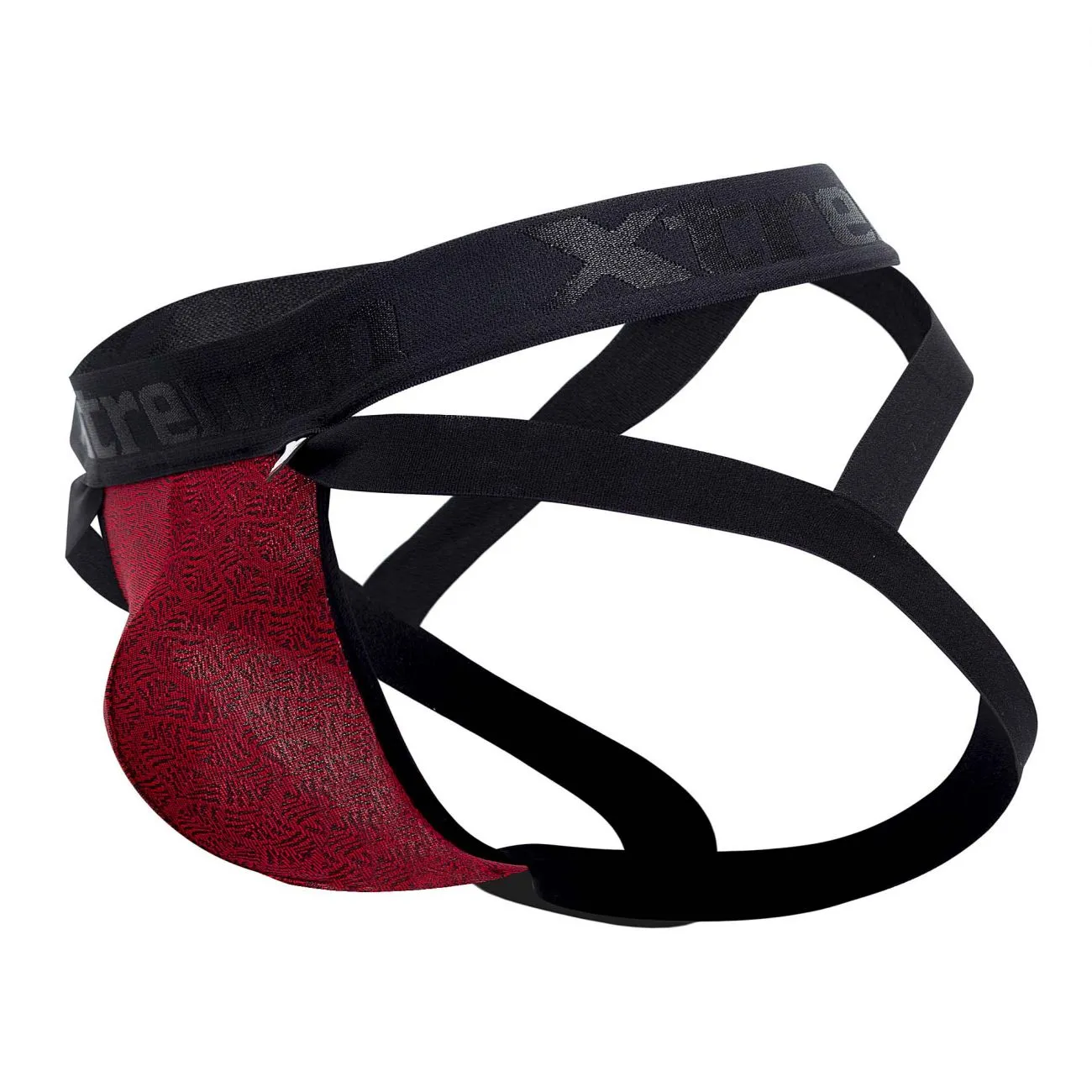 Clothing_Xtremen_Underwear Microfiber Jacquard Jockstrap