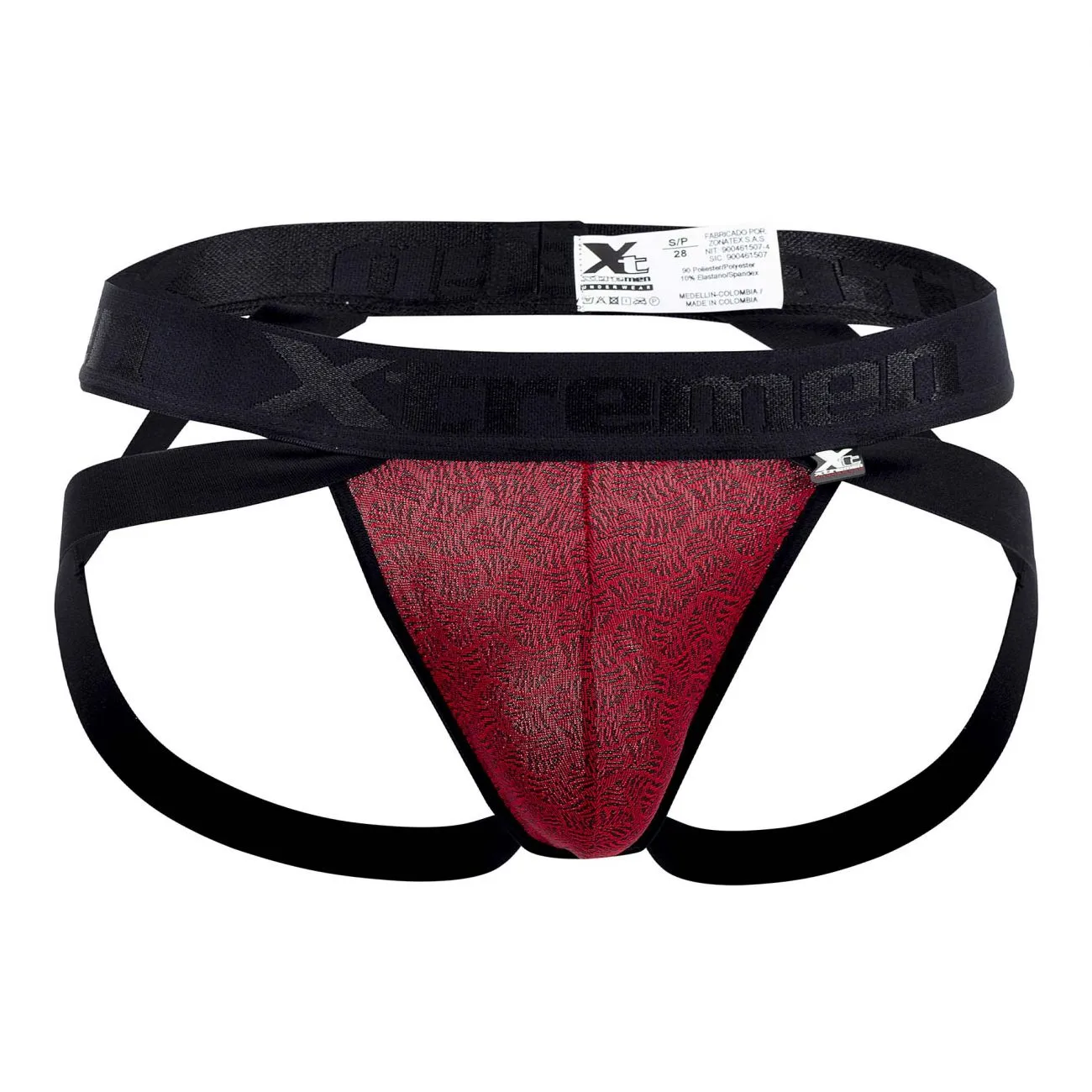 Clothing_Xtremen_Underwear Microfiber Jacquard Jockstrap