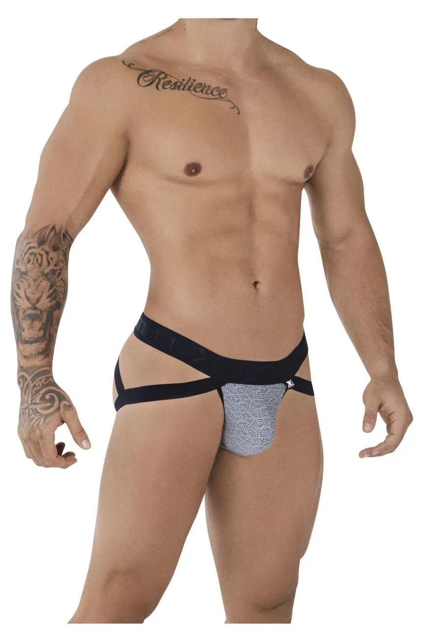 Clothing_Xtremen_Underwear Microfiber Jacquard Jockstrap