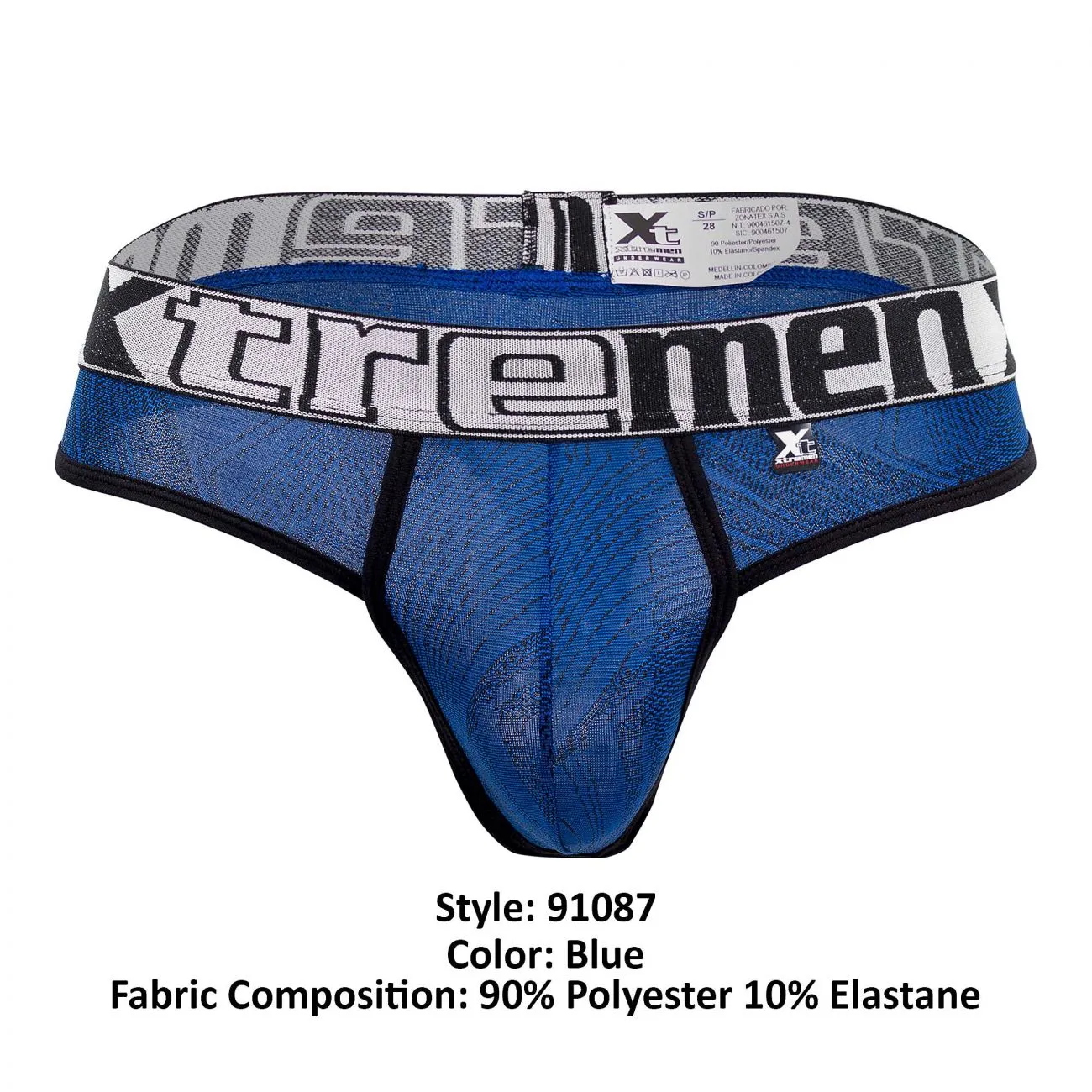 Clothing_Xtremen_Underwear Microfiber Jacquard Thongs