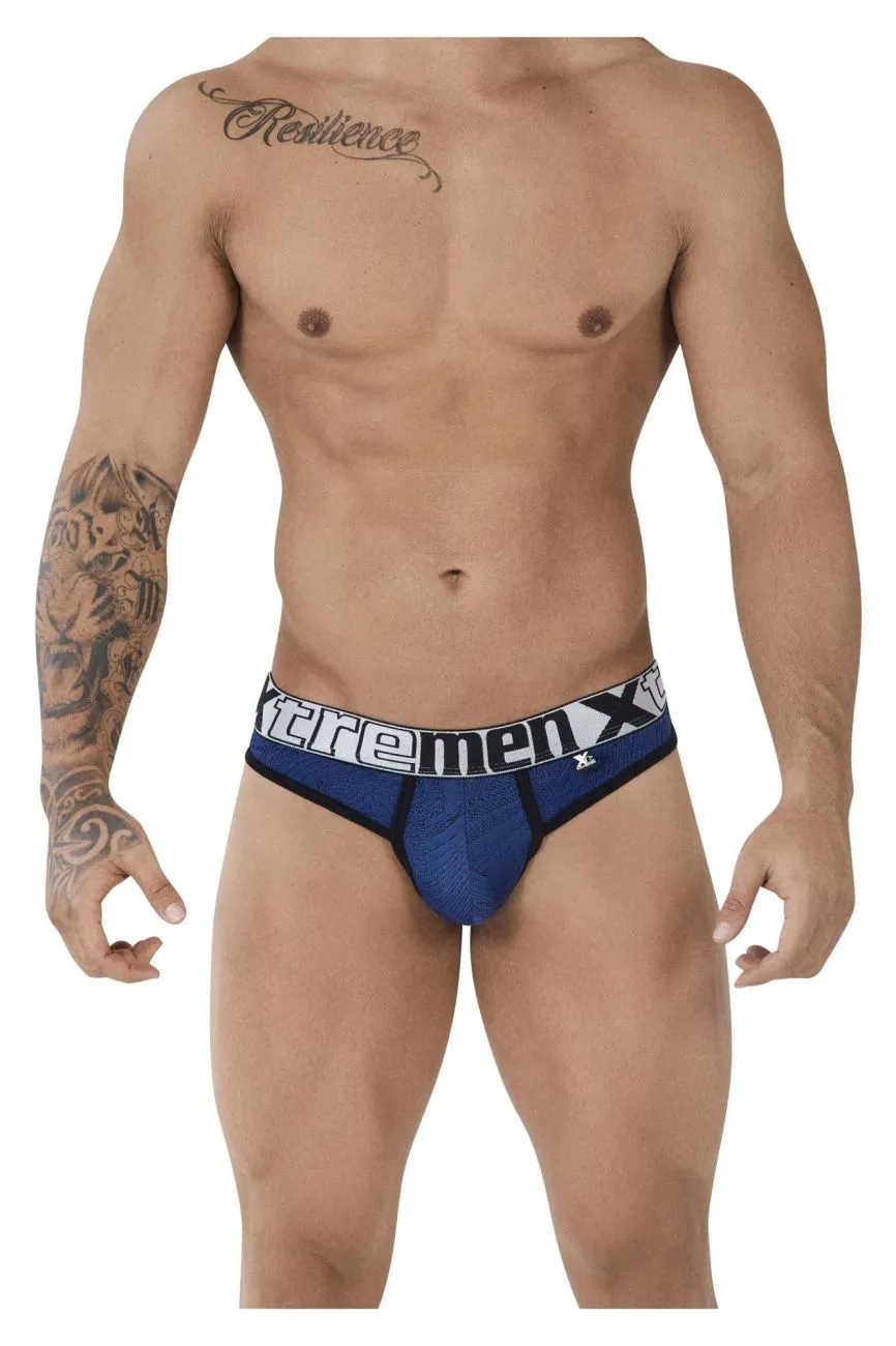 Clothing_Xtremen_Underwear Microfiber Jacquard Thongs