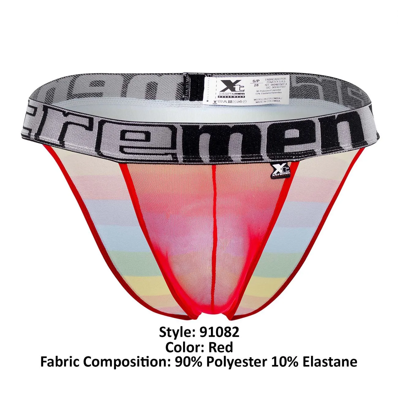 Clothing_Xtremen_Underwear Microfiber Pride Bikini