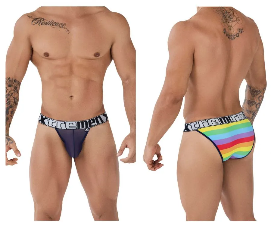 Clothing_Xtremen_Underwear Microfiber Pride Bikini