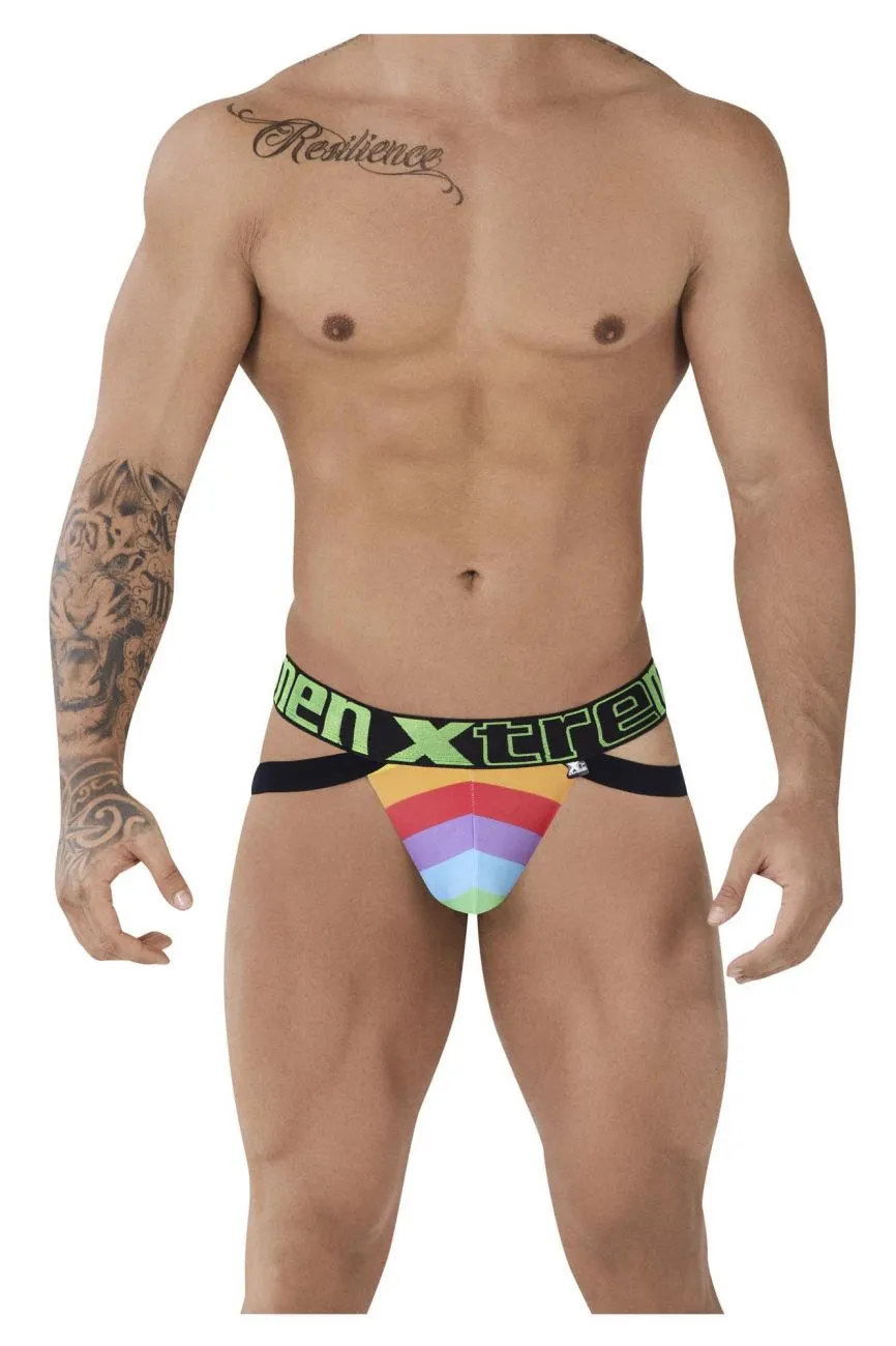 Clothing_Xtremen_Underwear Microfiber Pride Jockstrap