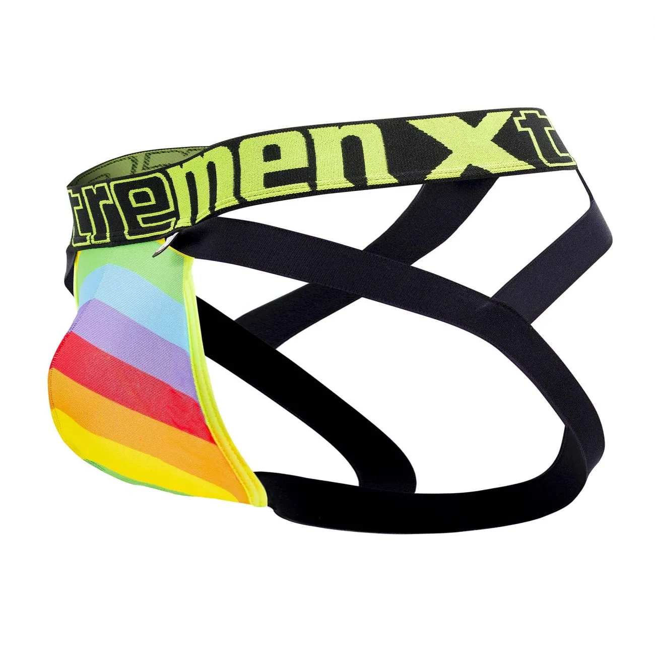 Clothing_Xtremen_Underwear Microfiber Pride Jockstrap