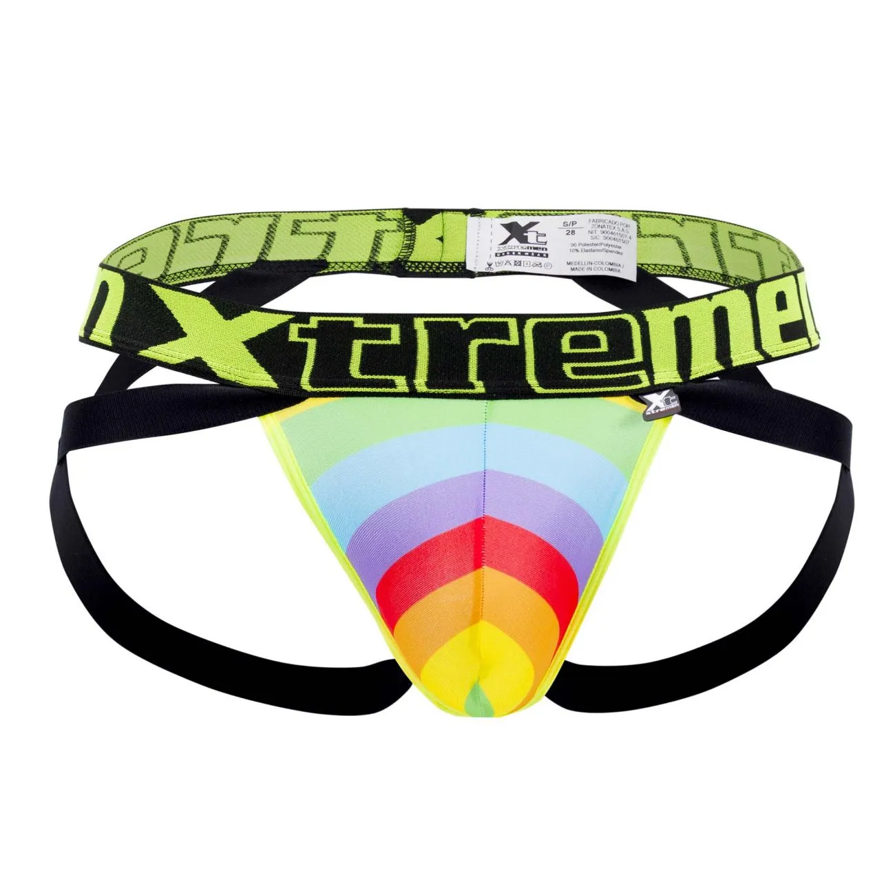 Clothing_Xtremen_Underwear Microfiber Pride Jockstrap