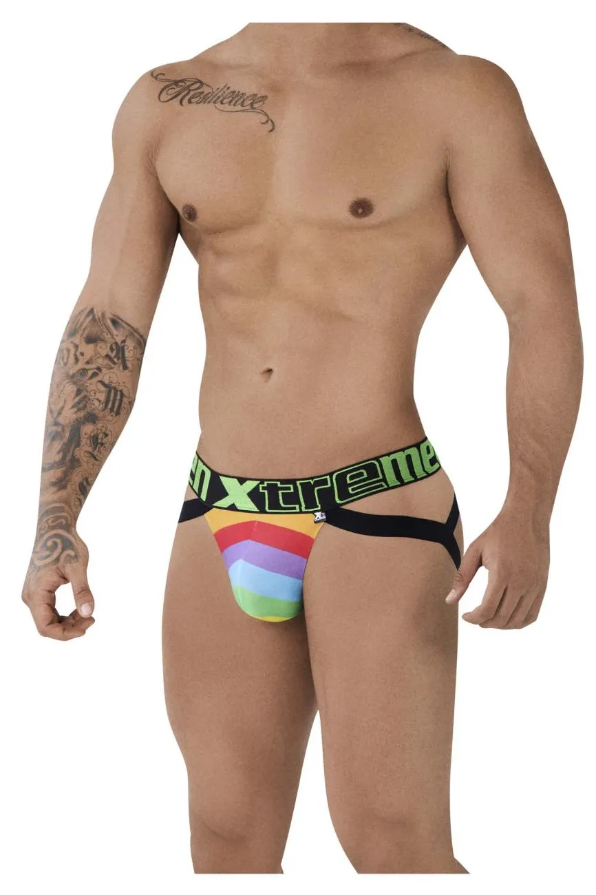 Clothing_Xtremen_Underwear Microfiber Pride Jockstrap
