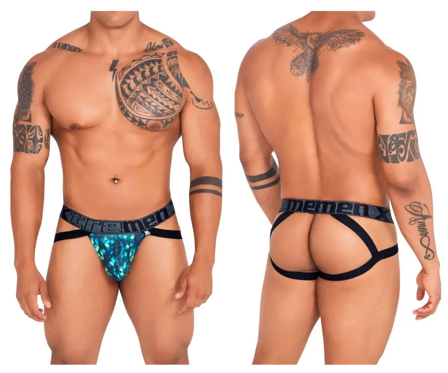 Clothing_Xtremen_Underwear Printed Jockstrap