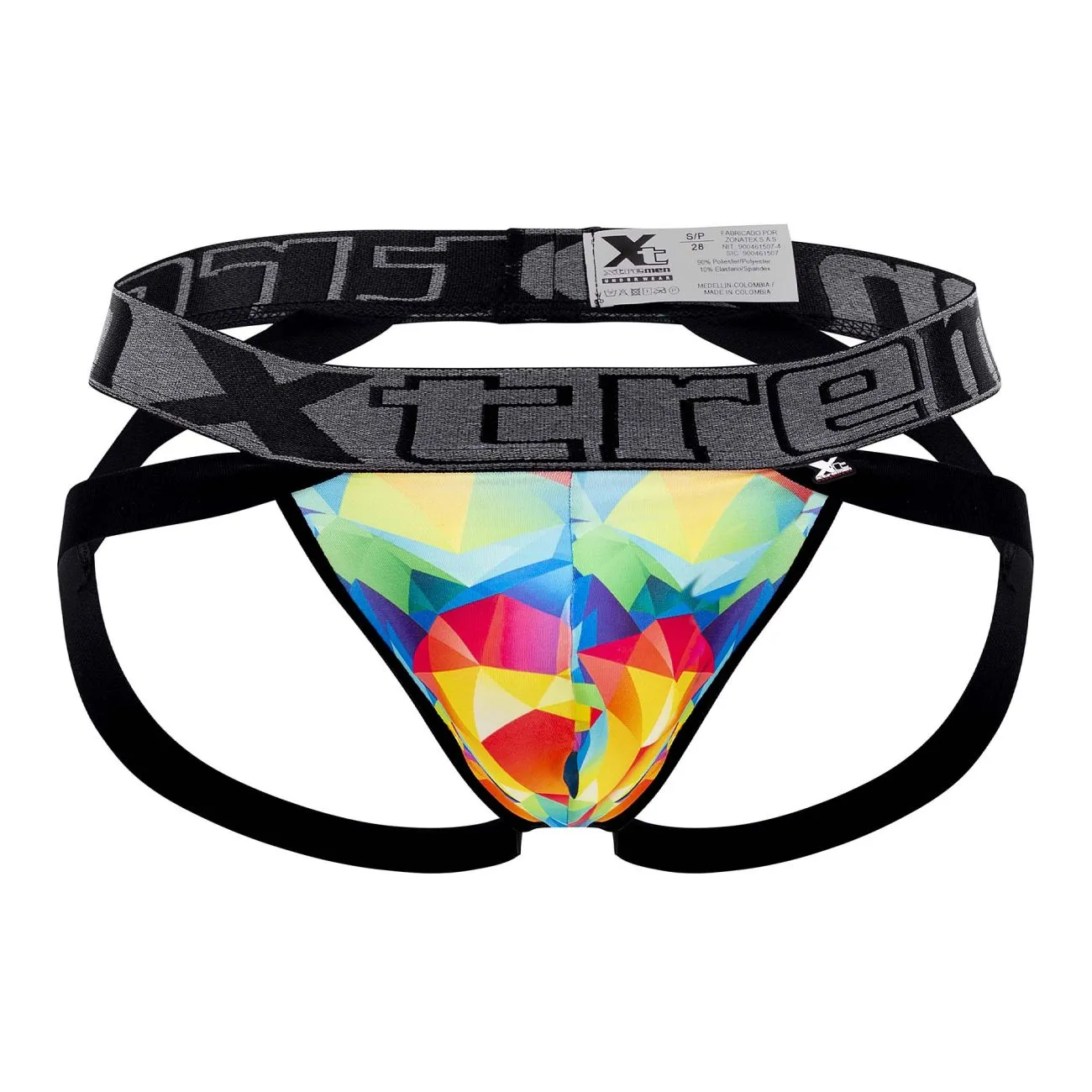 Clothing_Xtremen_Underwear Printed Microfiber Jockstrap