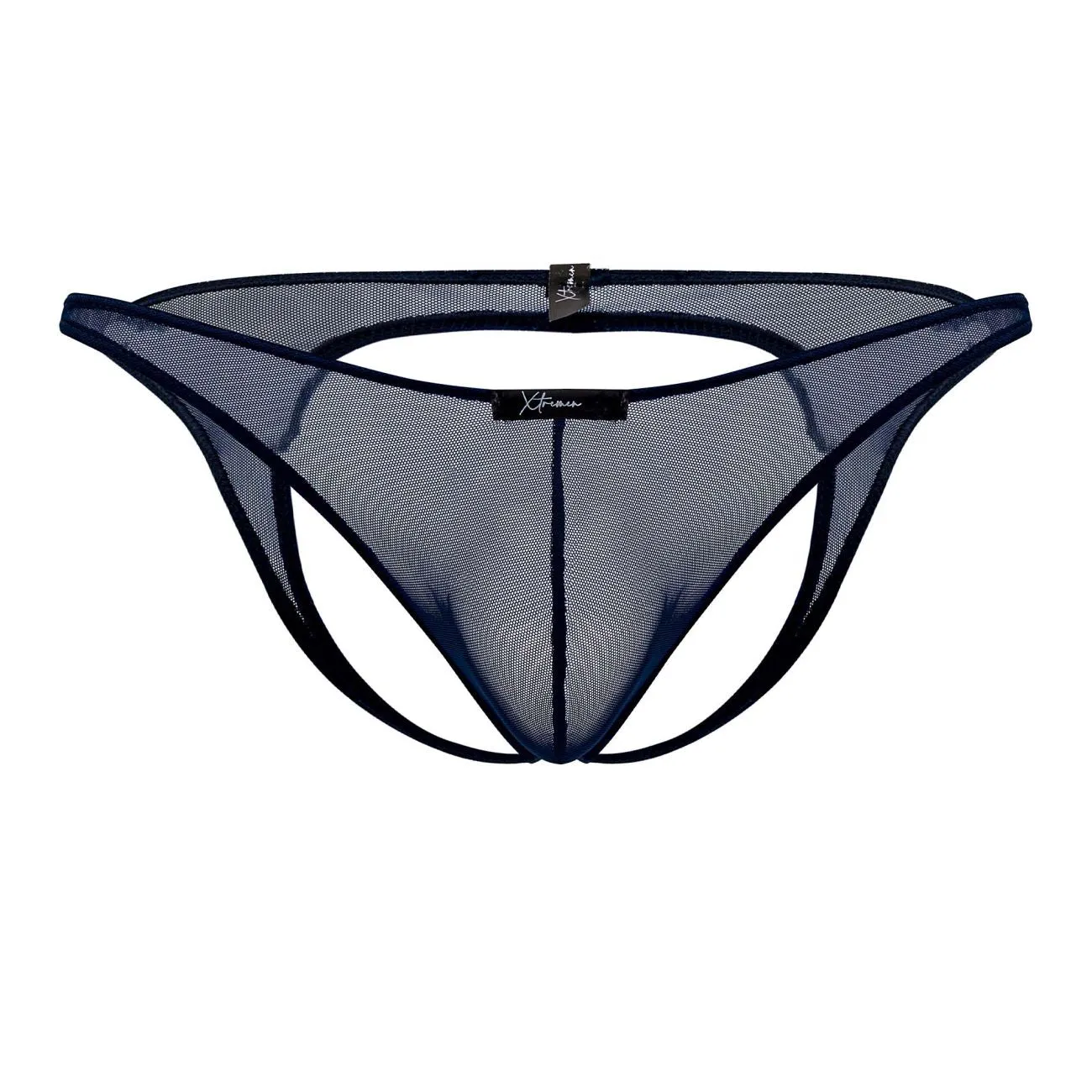 Clothing_Xtremen_Underwear Tulle mesh Jockstrap