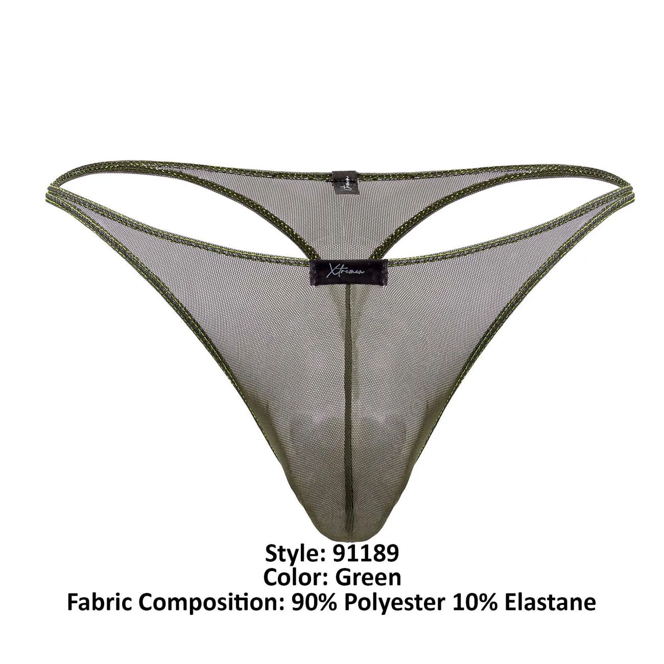 Clothing_Xtremen_Underwear Tulle Mesh Thongs