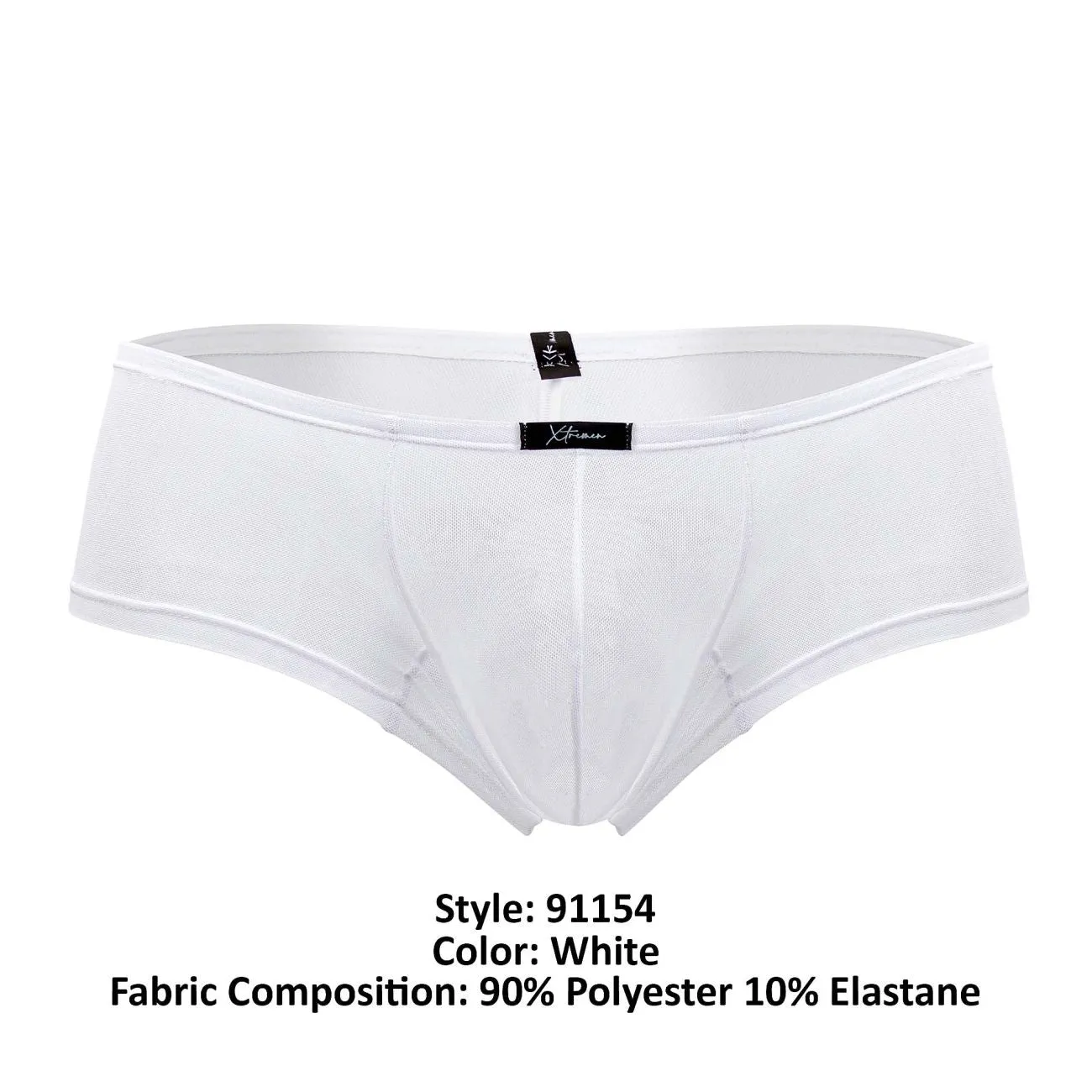 Clothing_Xtremen_Underwear Tulle mesh Trunks