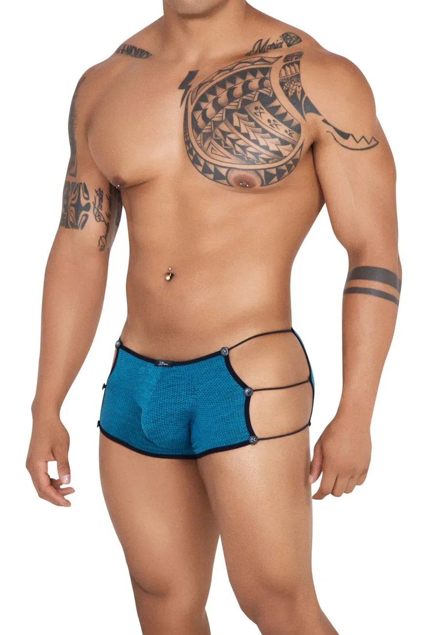Clothing_Xtremen_Underwear Xtremen 91133 Mesh Briefs Color Petrol