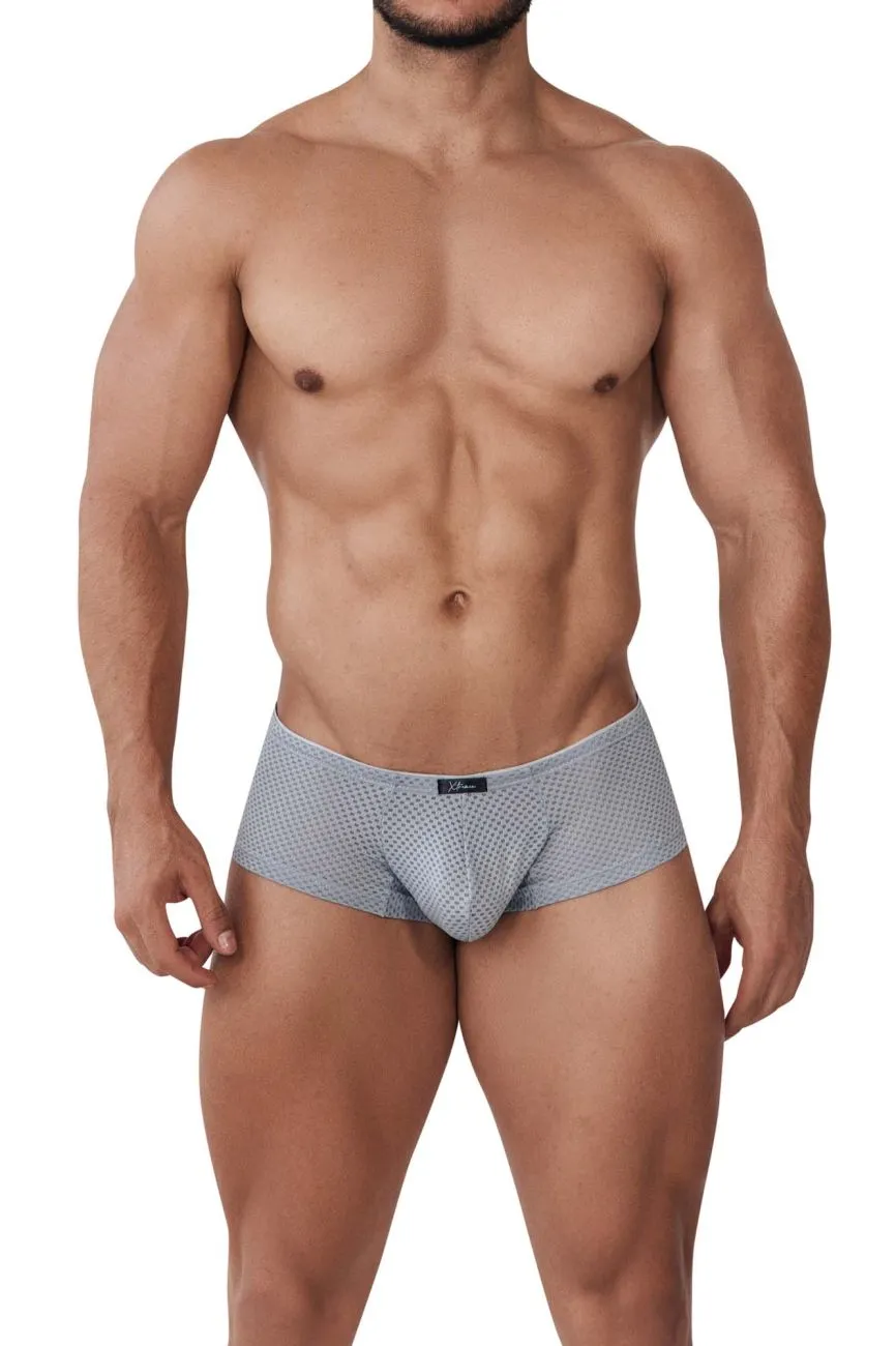 Clothing_Xtremen_Underwear Xtremen 91157 Capriati Trunks Color Silver