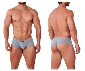 Clothing_Xtremen_Underwear Xtremen 91157 Capriati Trunks Color Silver