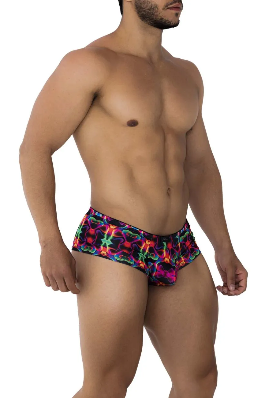 Clothing_Xtremen_Underwear Xtremen 91170 Printed Trunks Color Bows