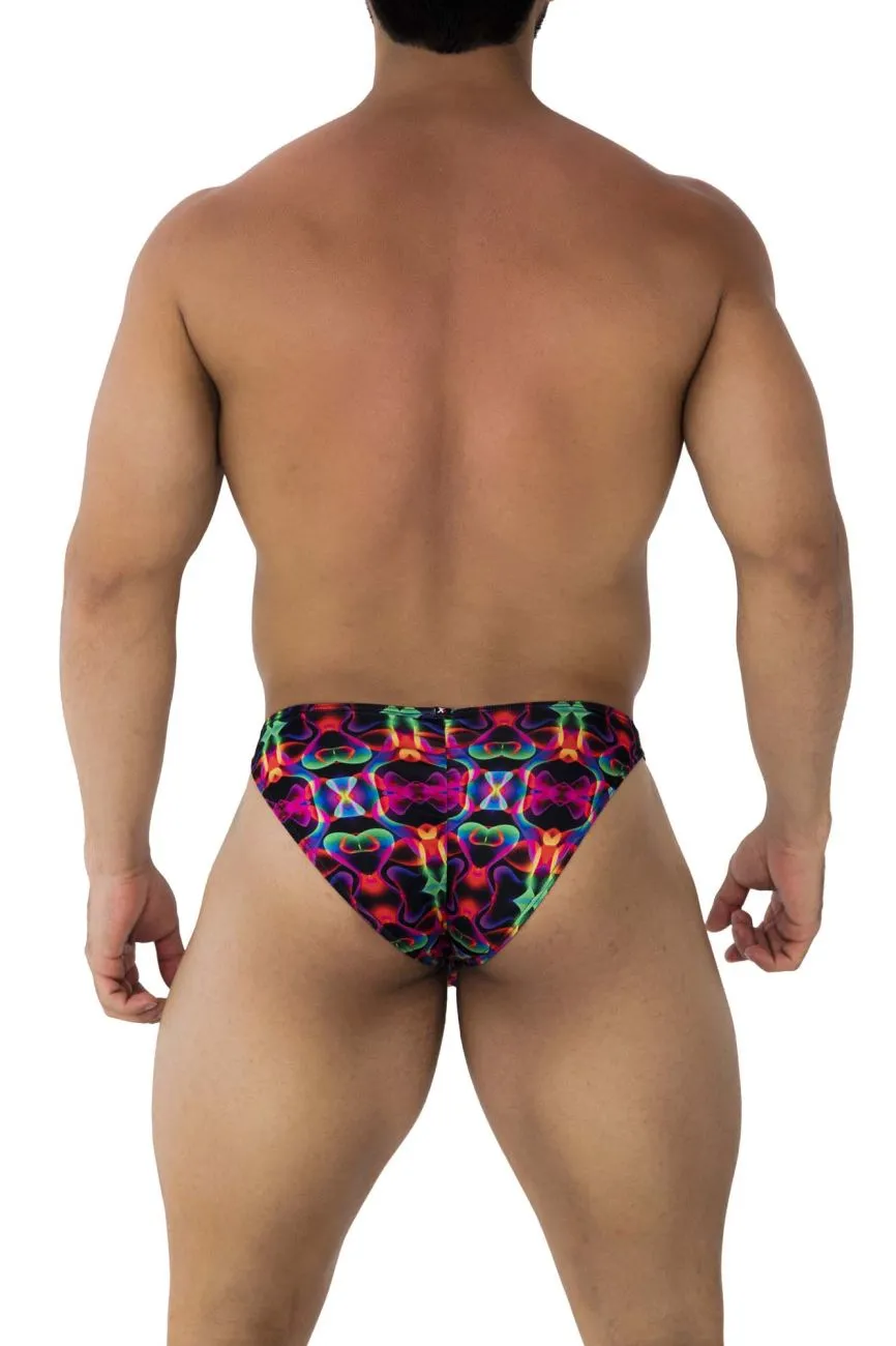 Clothing_Xtremen_Underwear Xtremen 91172 Printed Bikini Color Bows
