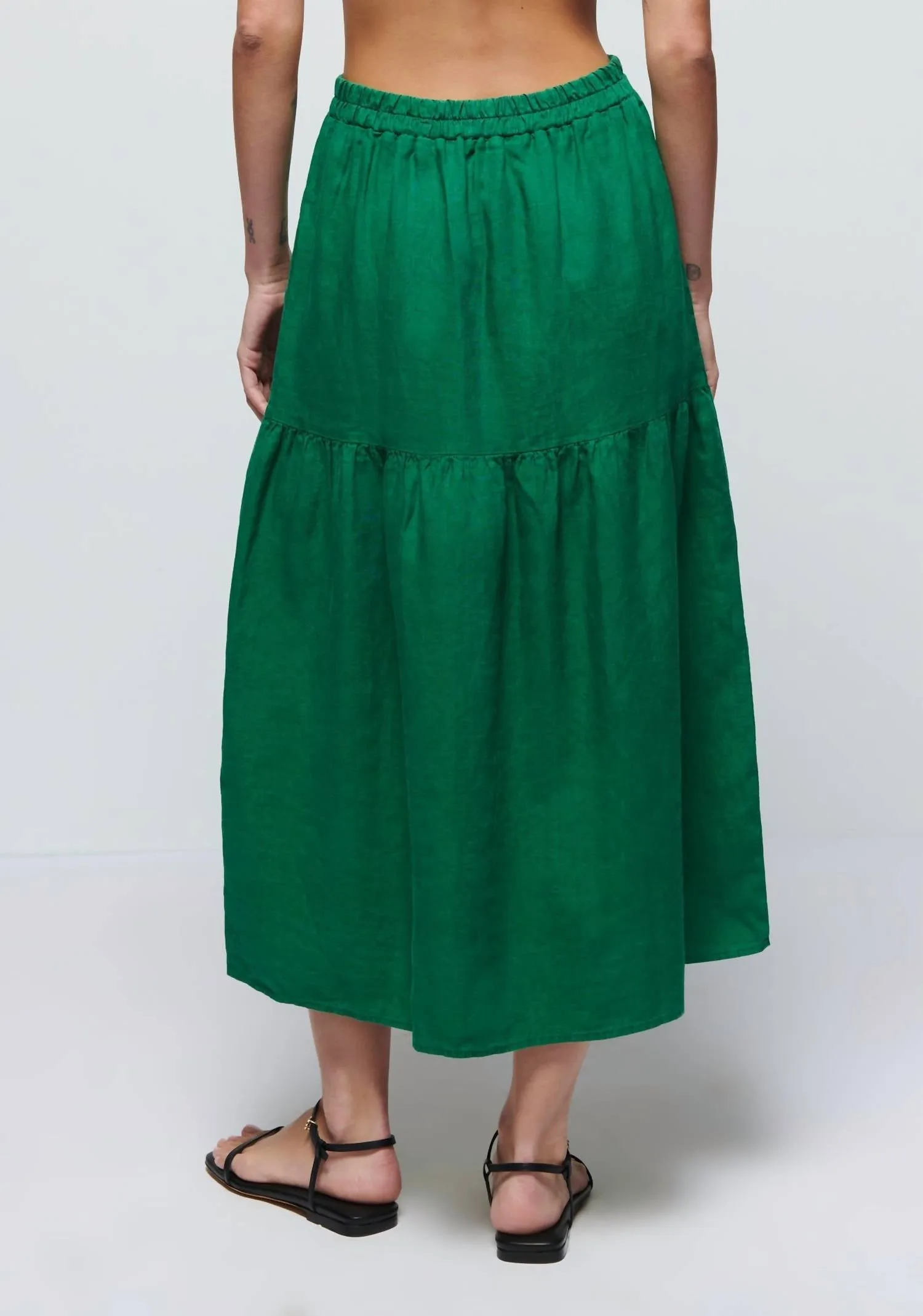 Esmeralda Skirt In Verdant Green