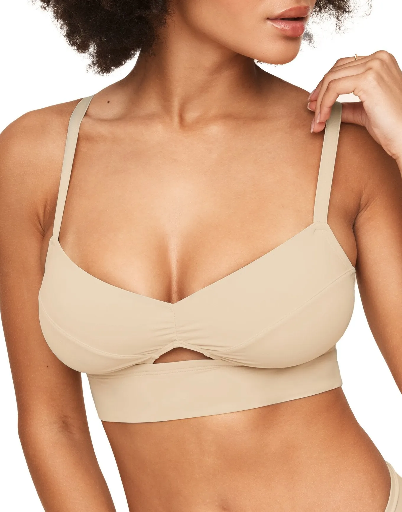 Fatima Women's Unlined Demi Bra