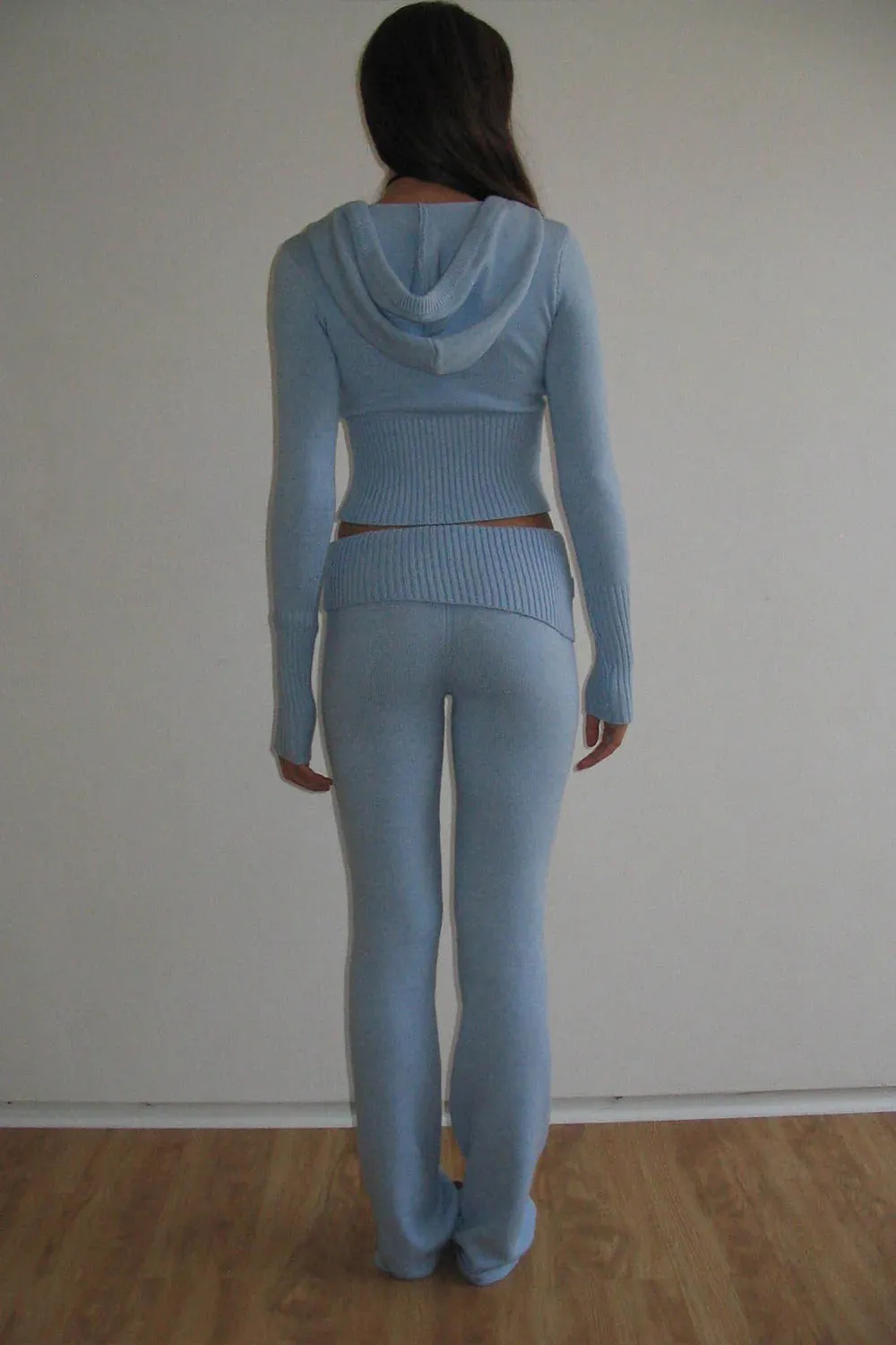 Fleur Cloud Knit Low Rise Pant