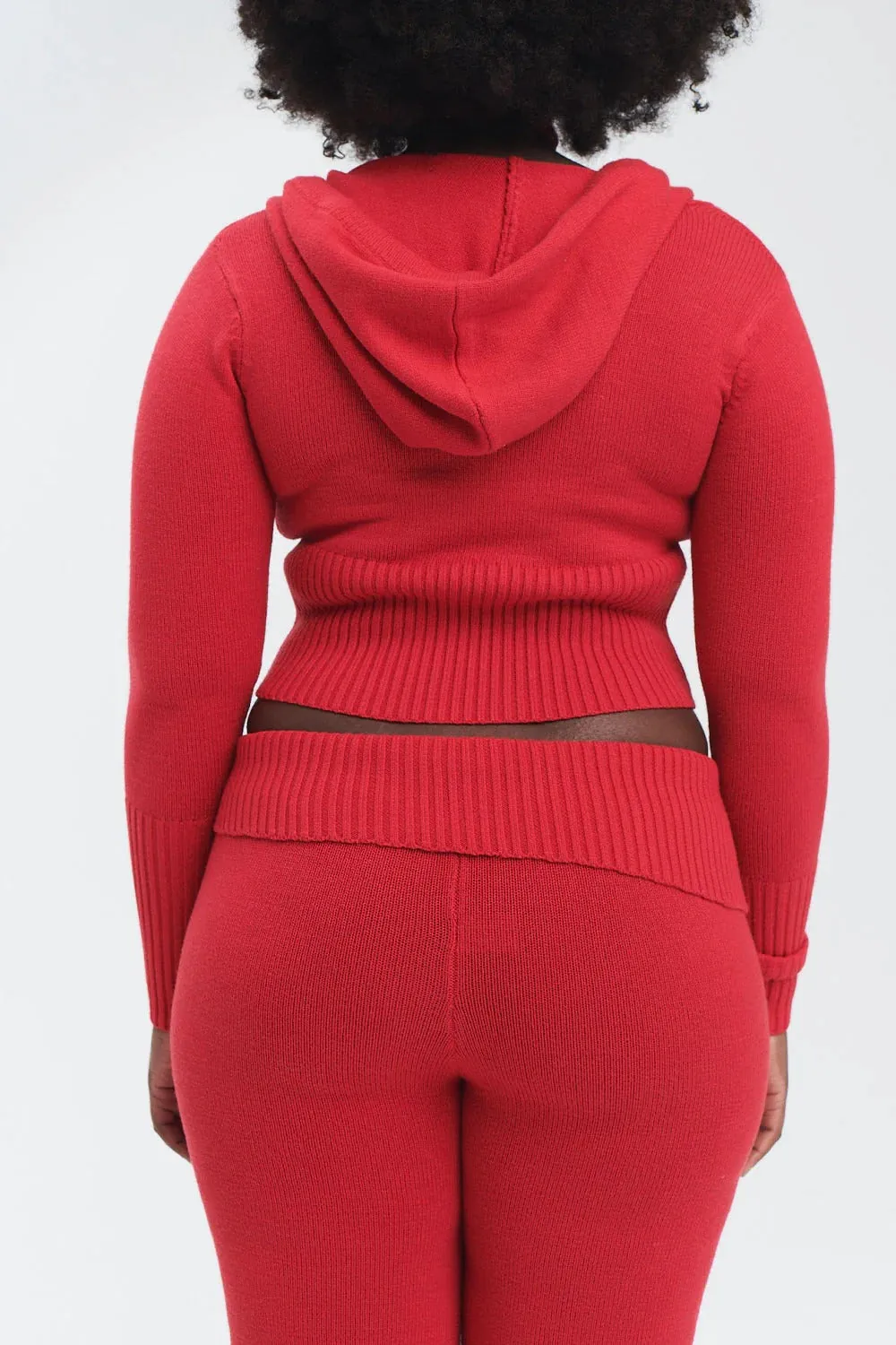 Fleur Cloud Knit Low Rise Pant