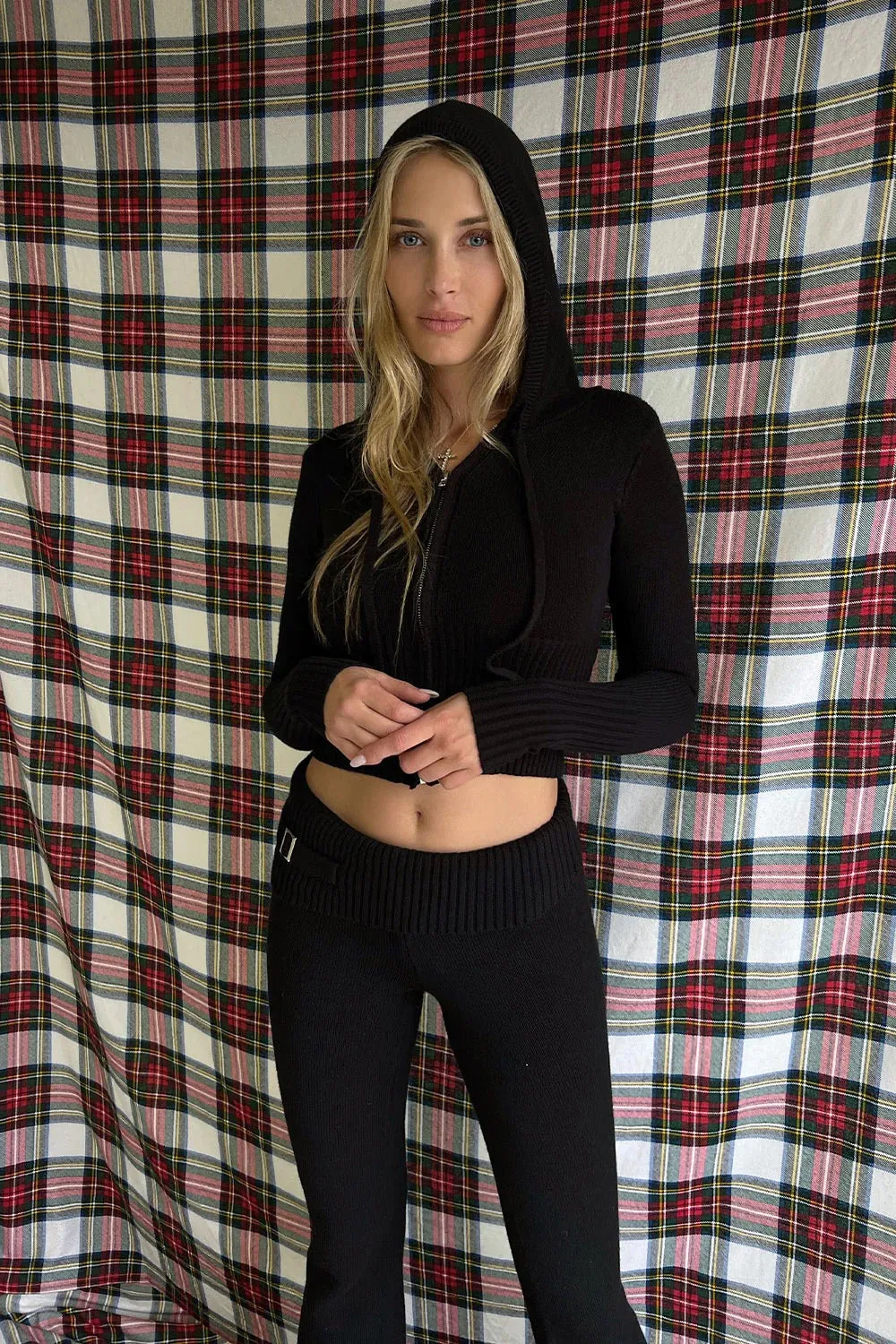 Fleur Cloud Knit Low Rise Pant