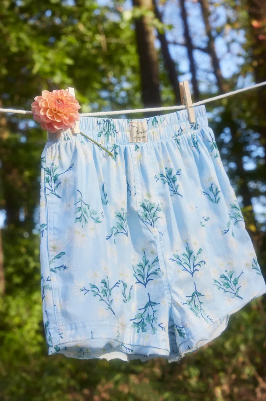 FREE PEOPLE Day To Day Floral Boxer