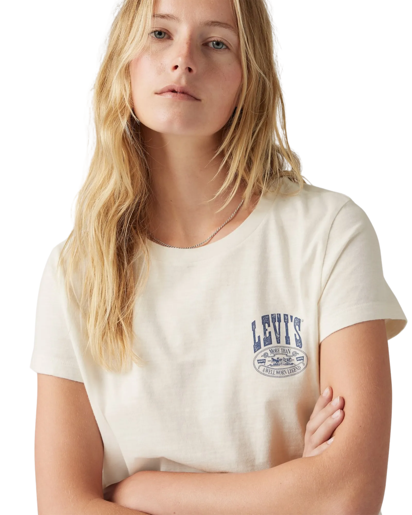 Graphic Boxy T-Shirt in Sugar Swizzle
