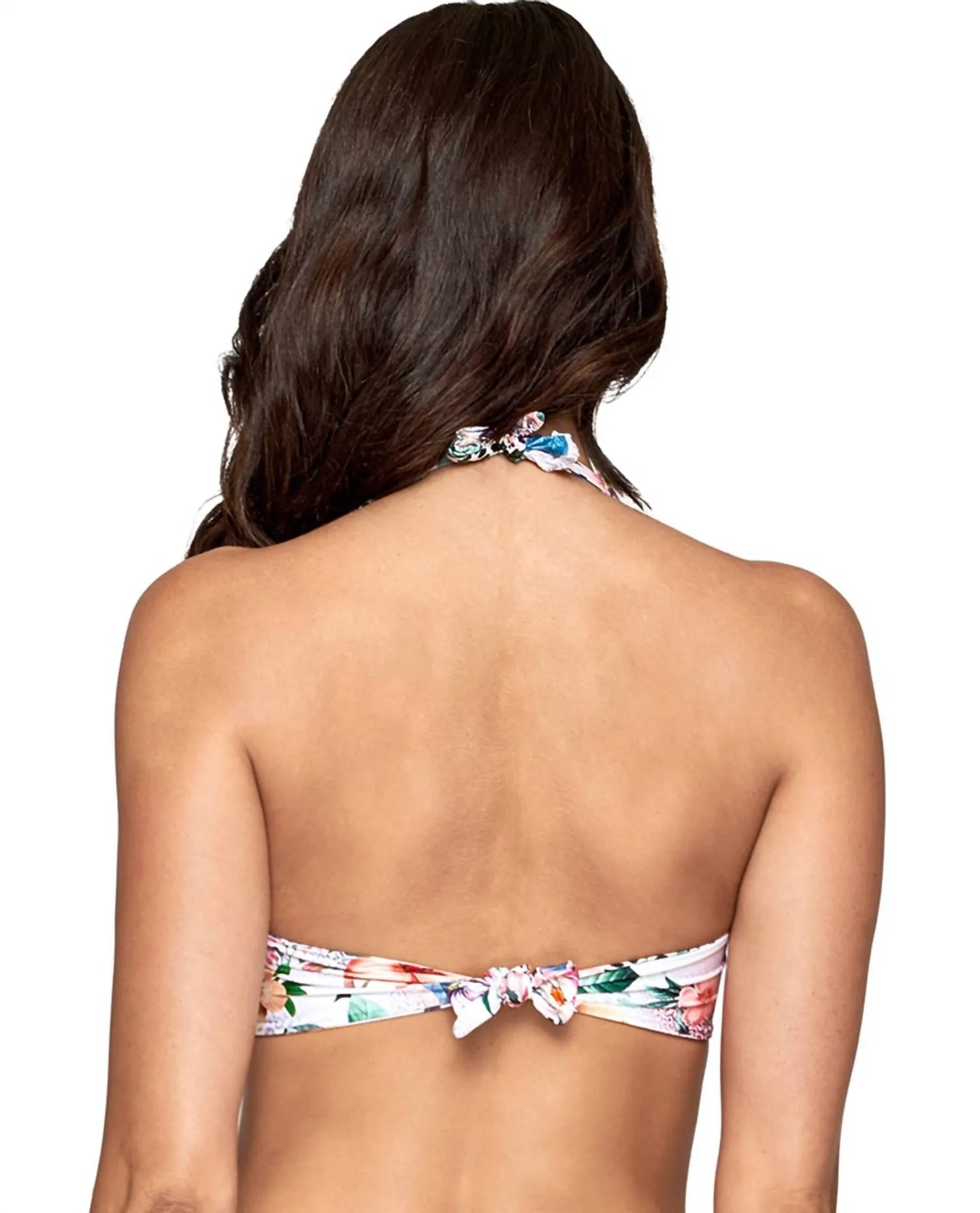 Gypsy Twist Front Bikini Top - D/dd Cup In Femme Floral