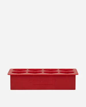 Heart Ice Cube Tray Scarlet