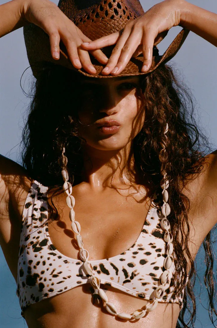INDAH Hope Bikini Top - Cowgirl
