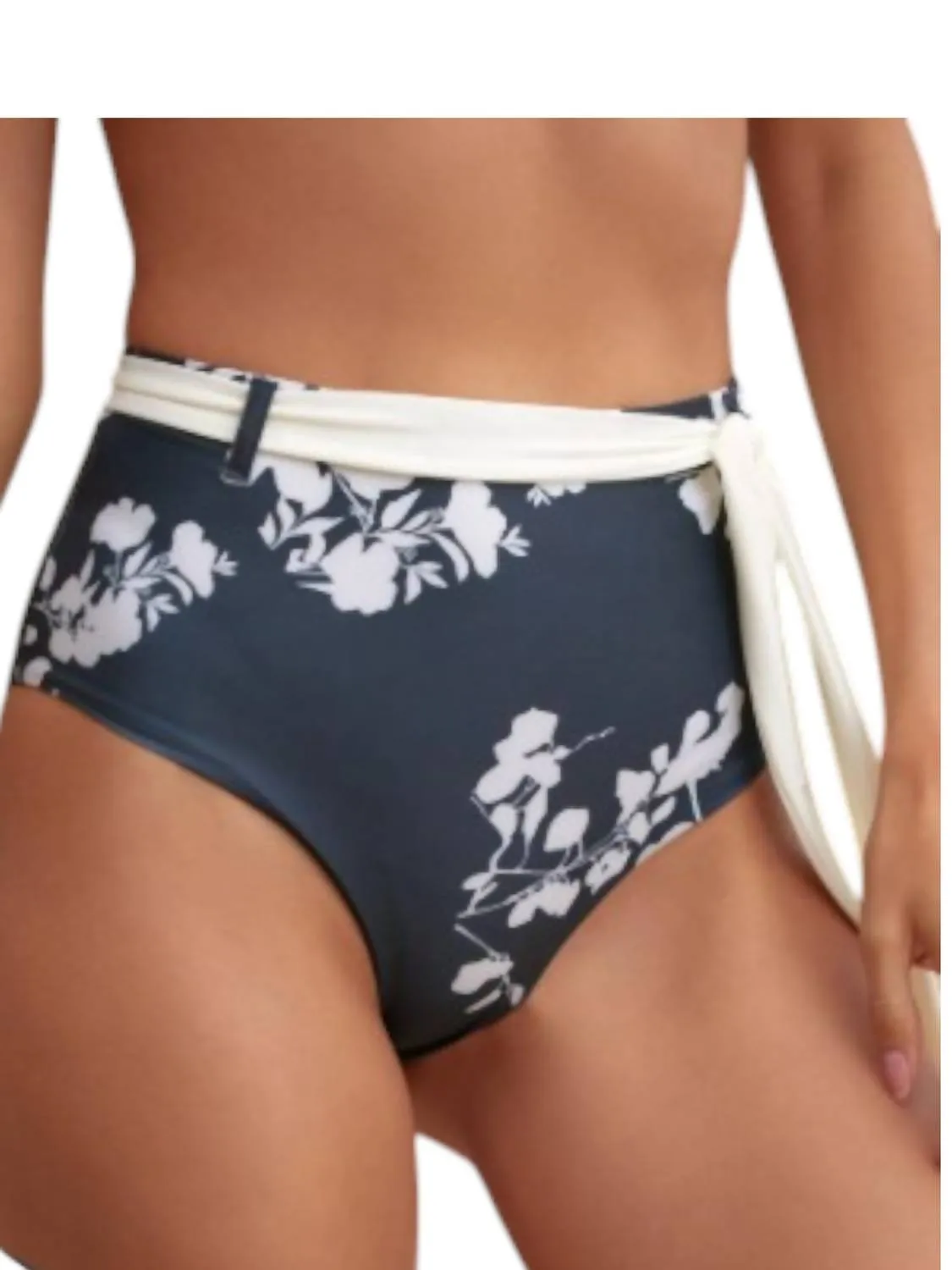 Irina Bikini Bottom In Bold Flowers