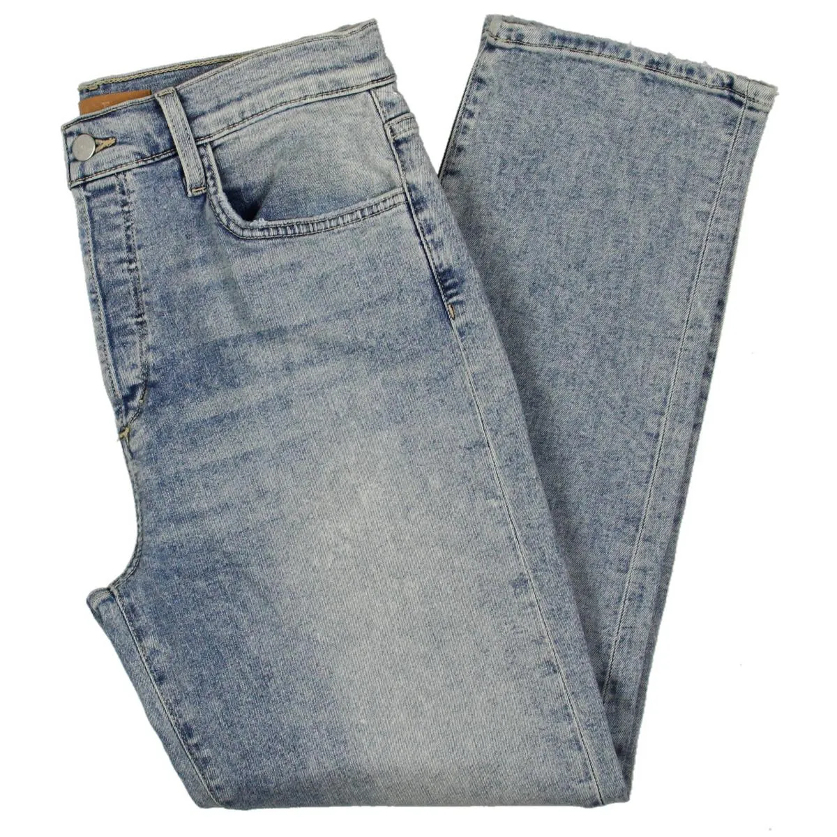 Joe's Womens The Honor Straight Leg Distressed Hem Ankle Jeans