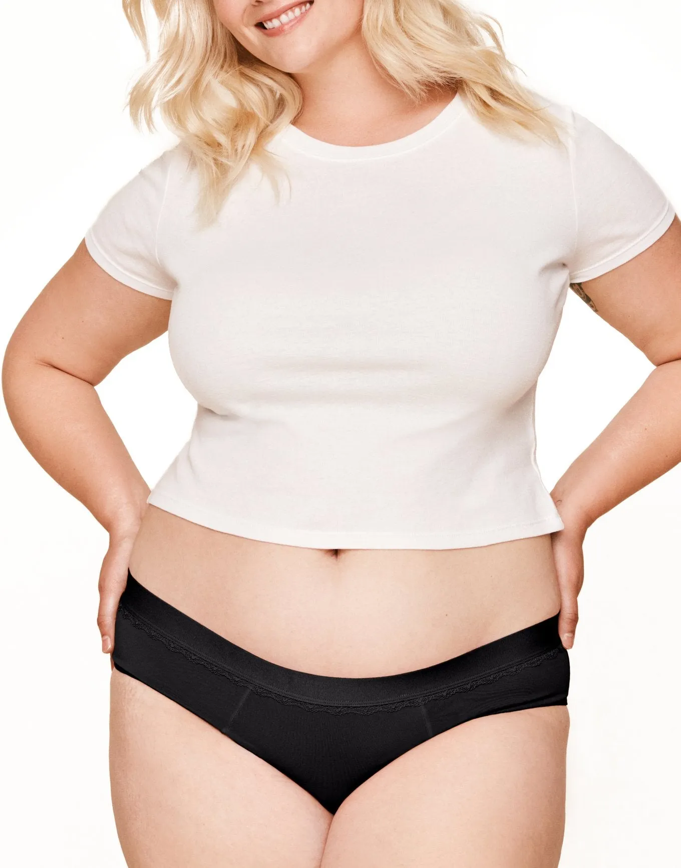 Joyja Cindy Women's Plus-Size Cheeky Period-Proof Panty