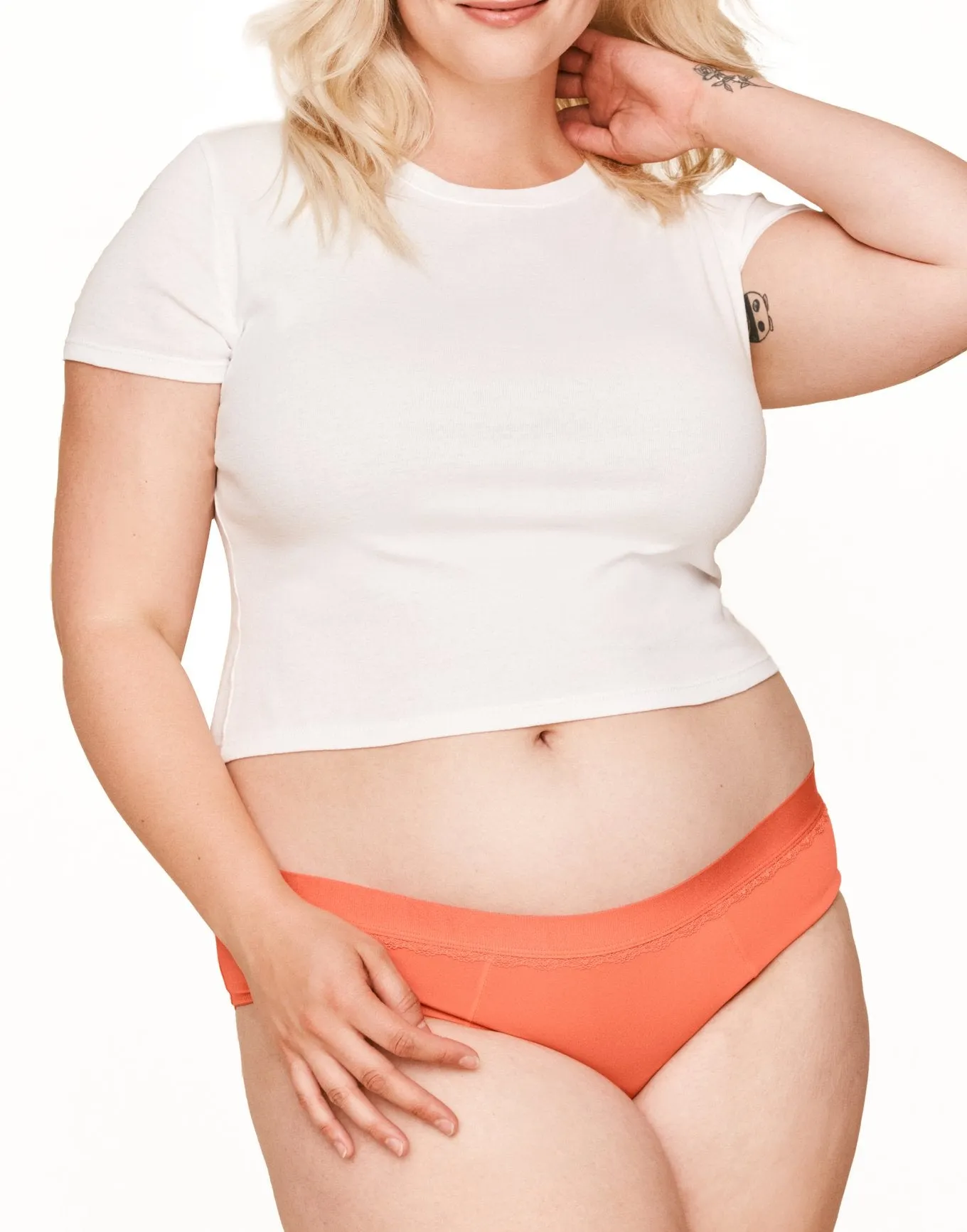 Joyja Cindy Women's Plus-Size Cheeky Period-Proof Panty