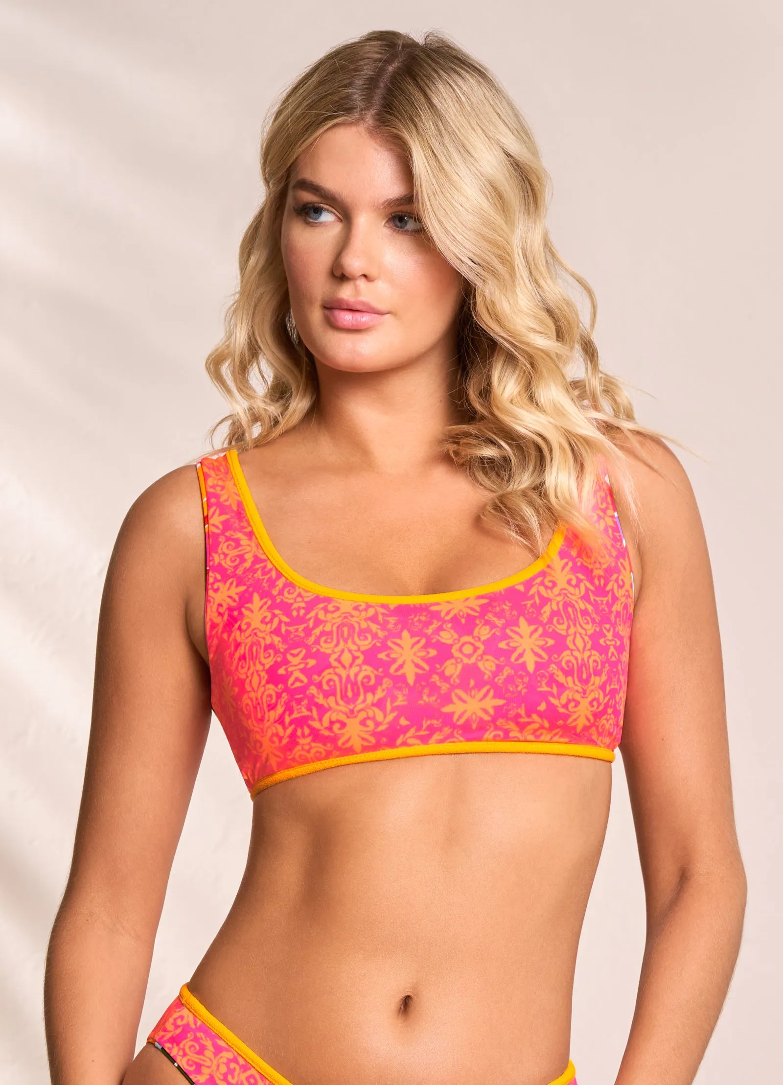 Jungle Rain Peak Classic Bralette Bikini Top