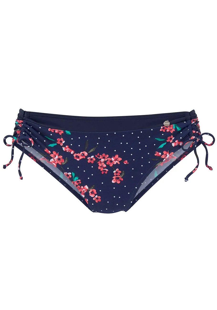 LASCANA Women's Tie Classic Bikini Swim Bottom