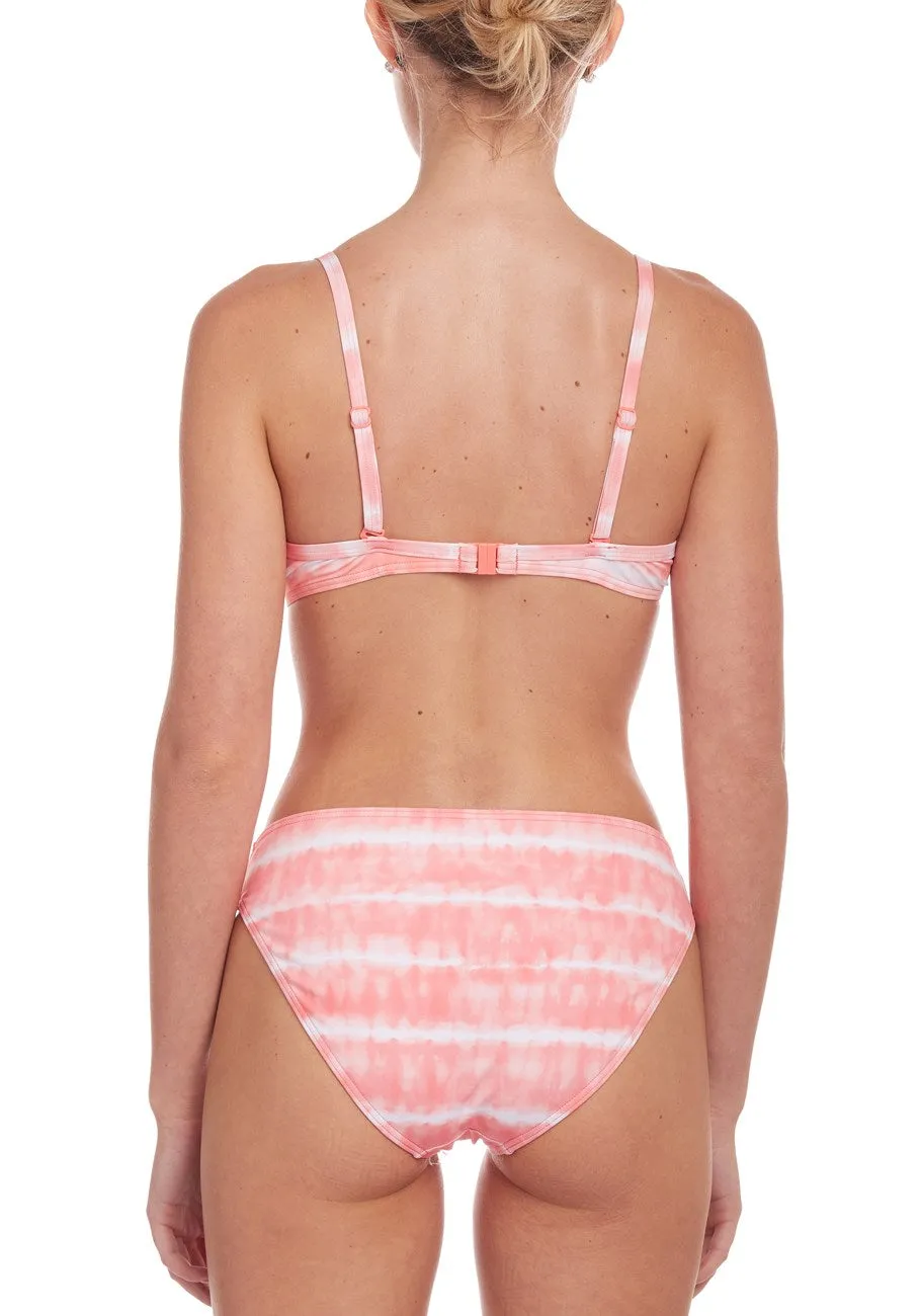 LASCANA Women's Tie Dye Classic Bikini Swim Bottom