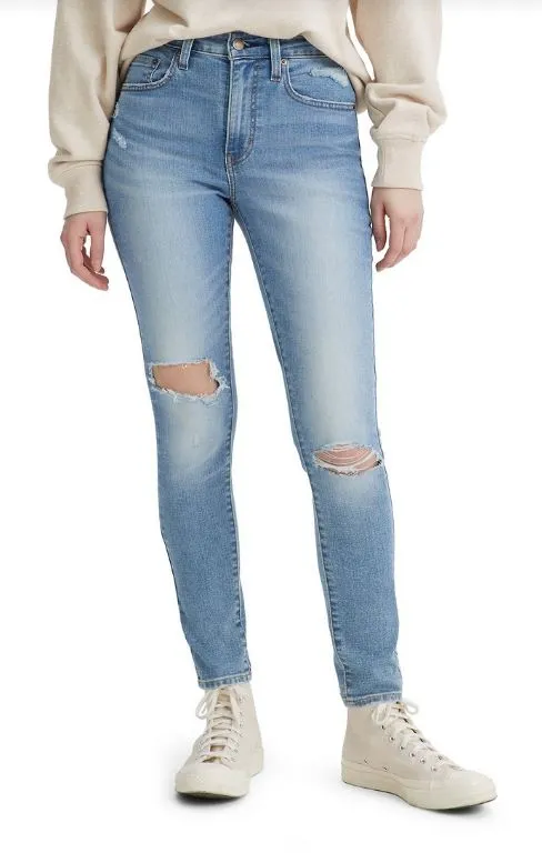 Levi 721 High Rise Skinny High Beams